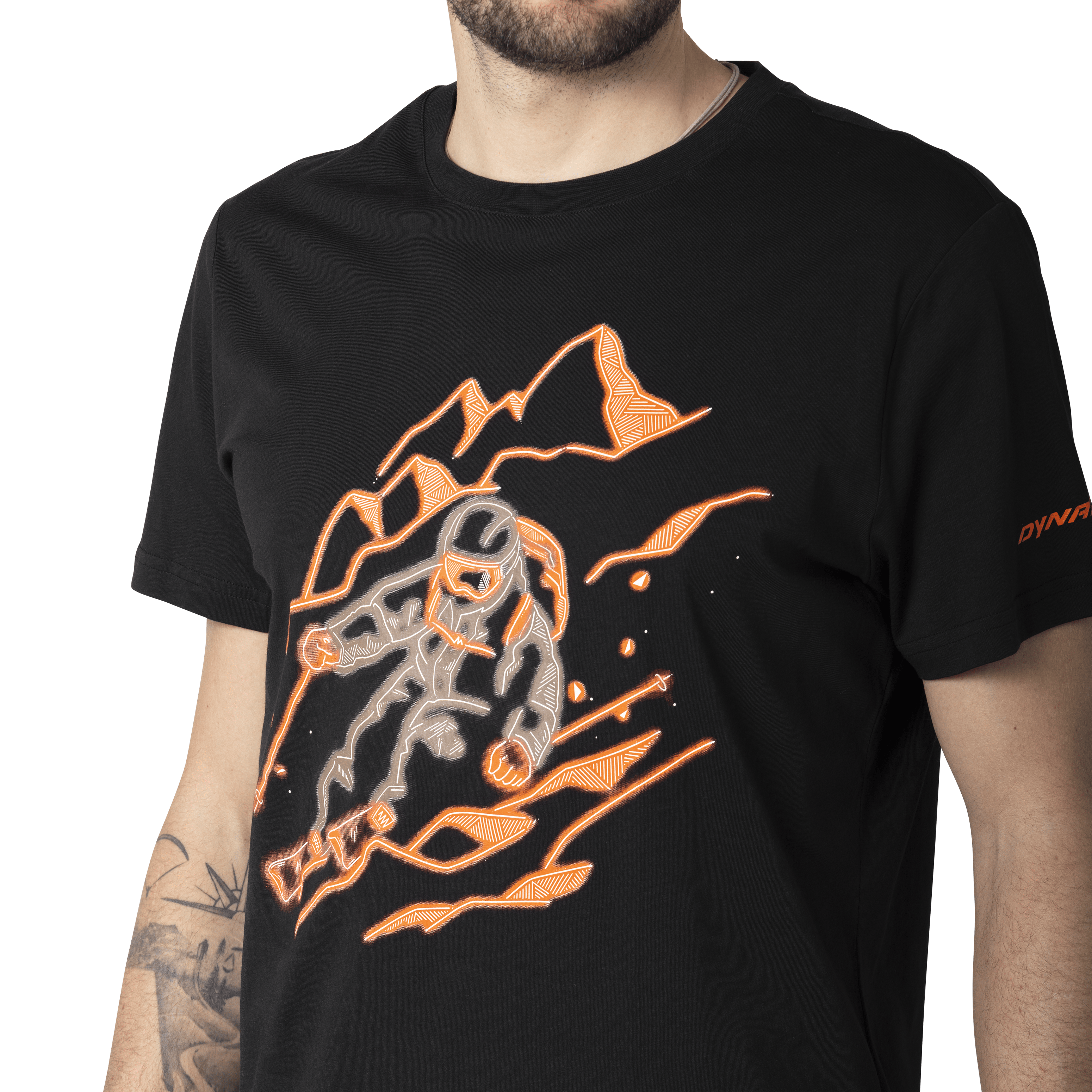 T-shirt en coton Blacklight hommes tech_detail image