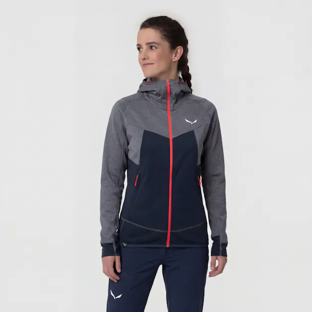 Puez Hybrid Polarlite Pile Con Cappuccio Donna hover image