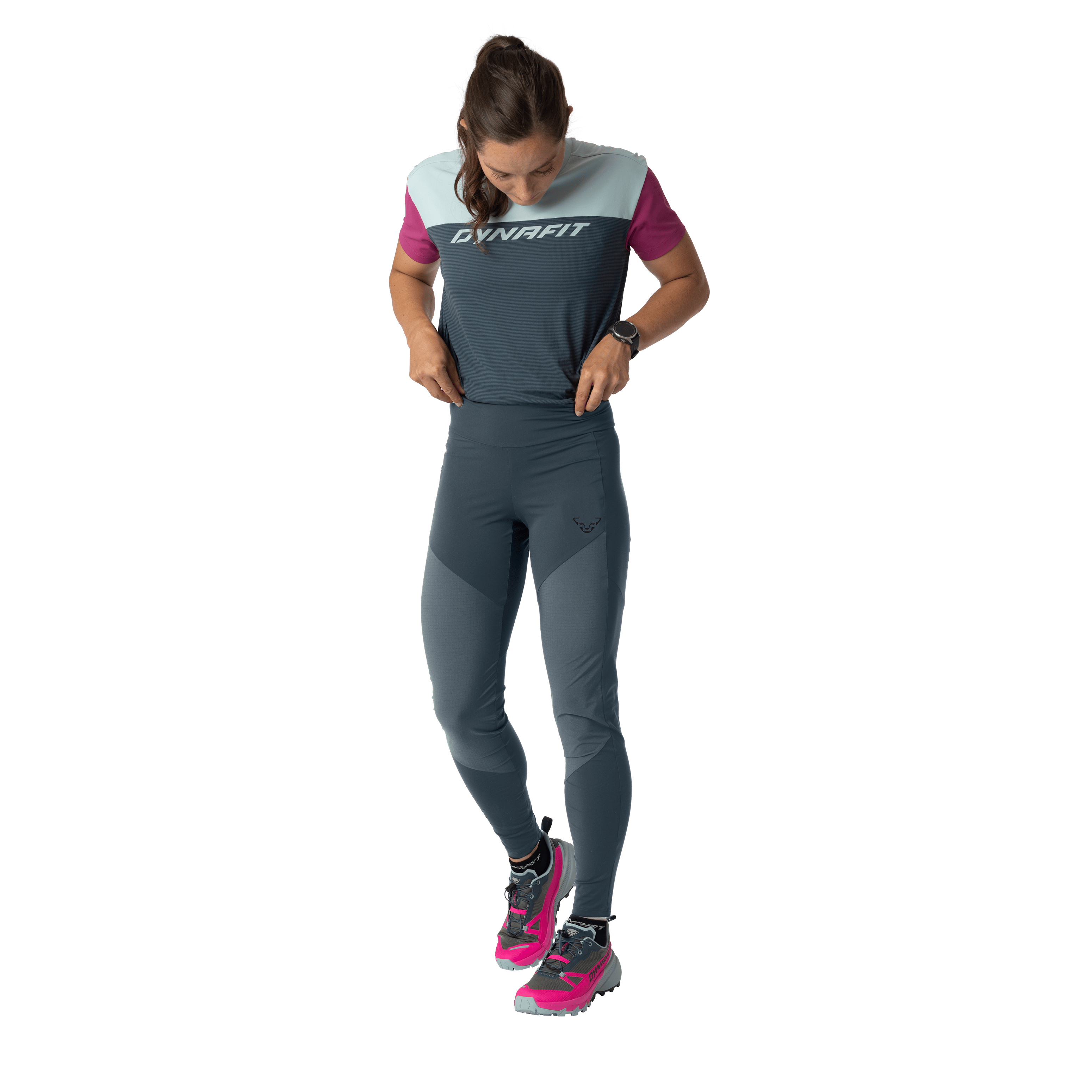 Traverse Hybrid Tights Women on_body image