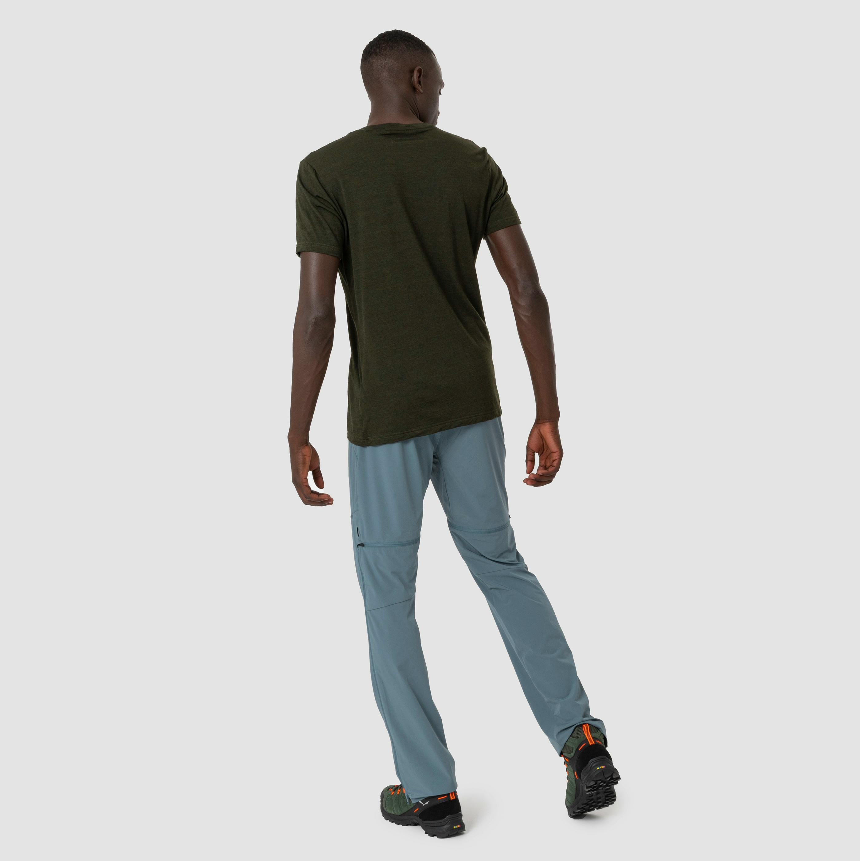 Pure Logo Pocket Merino T-Shirt Men on_body image