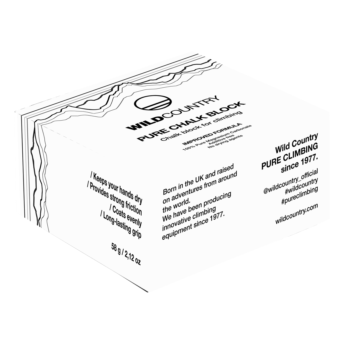 Pure Chalk Block Magnesite still image