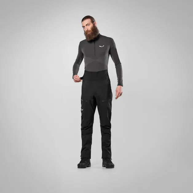 Zebru Responsive Half-Zip T-Shirt Herren on_body image