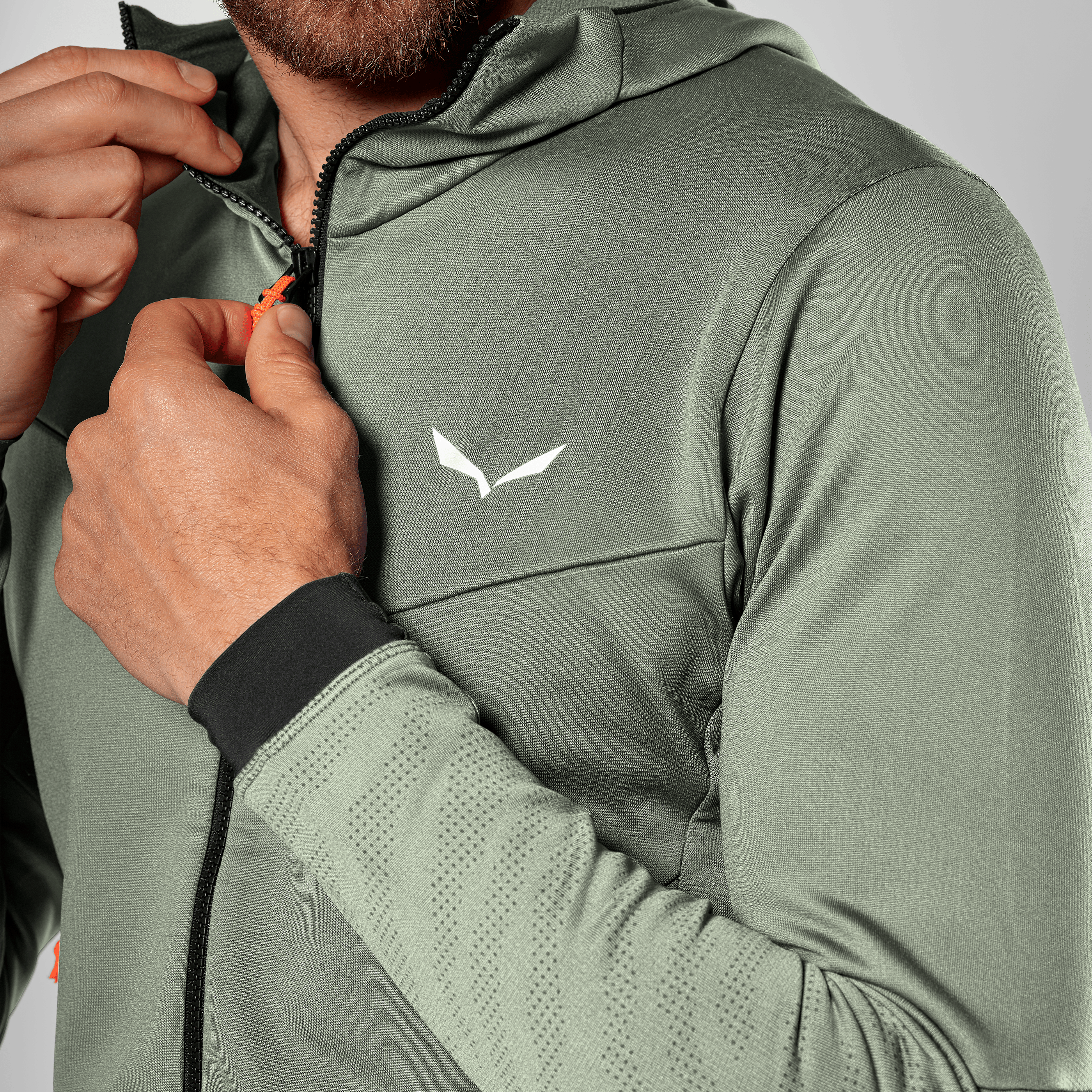 Sella Crevasse Hooded Jacket Men tech_detail image