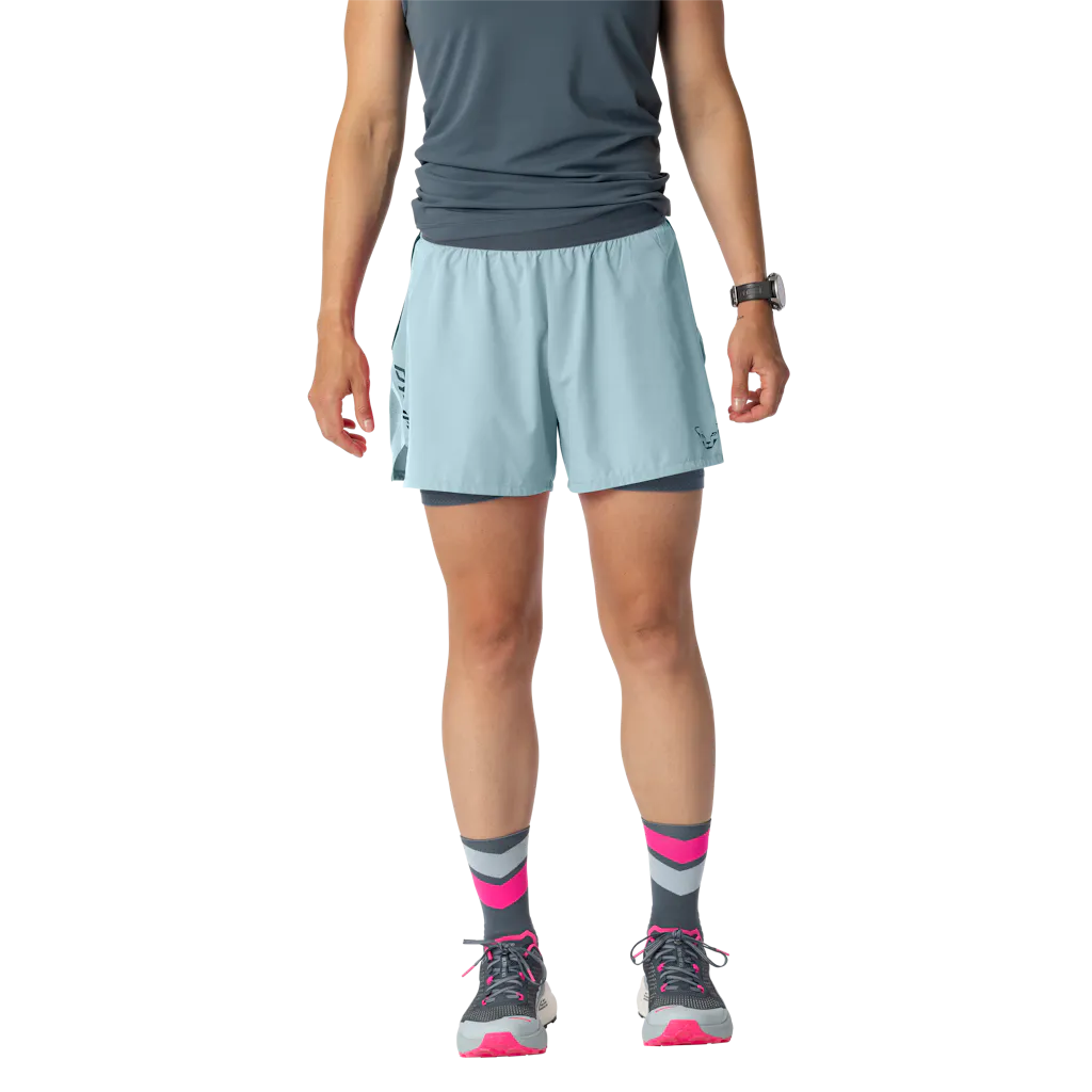 Dynafit - Alpine Pro 2In1 Shorts Donna - Blu (Taglia: 42)-image