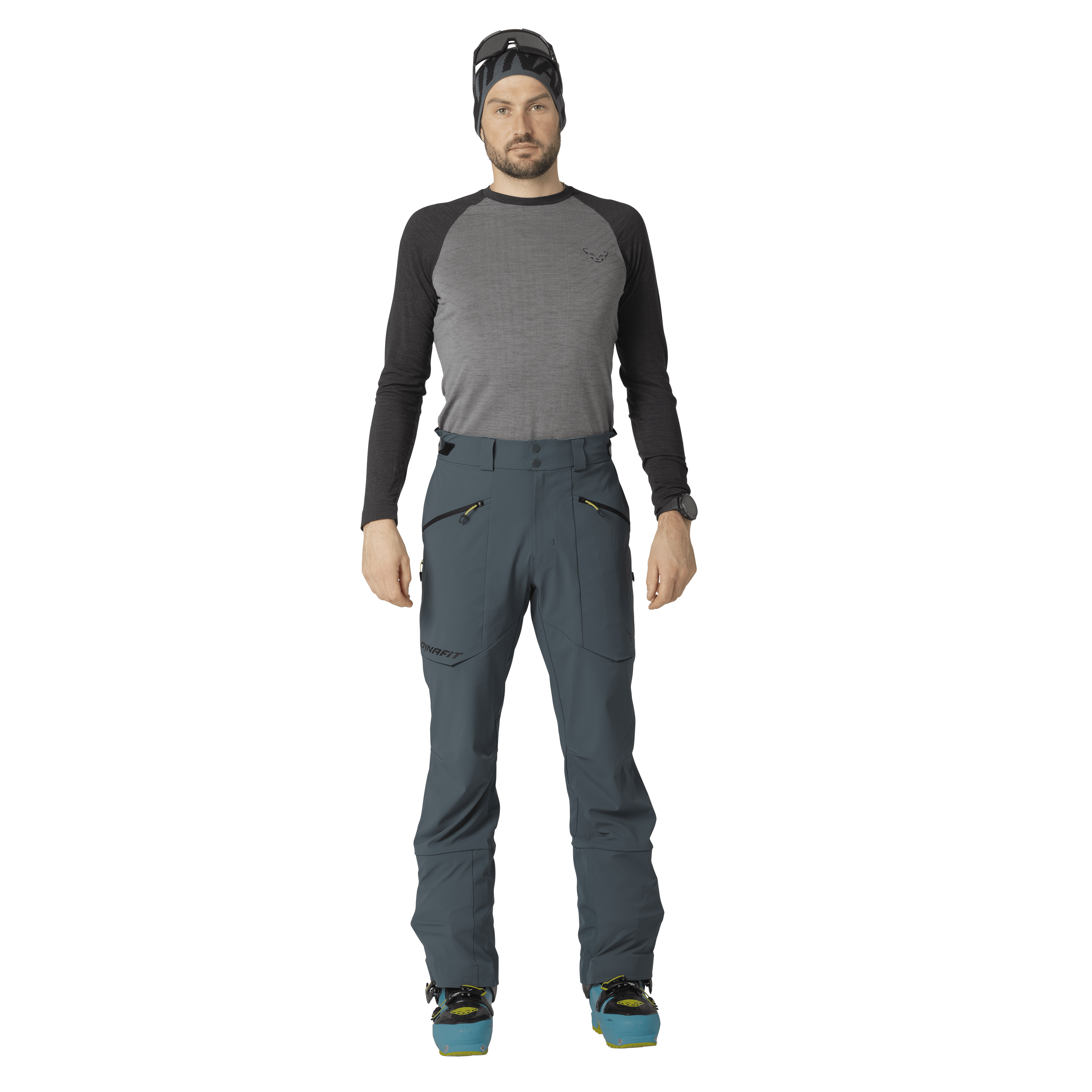 Radical Softshell Pants Men on_body image