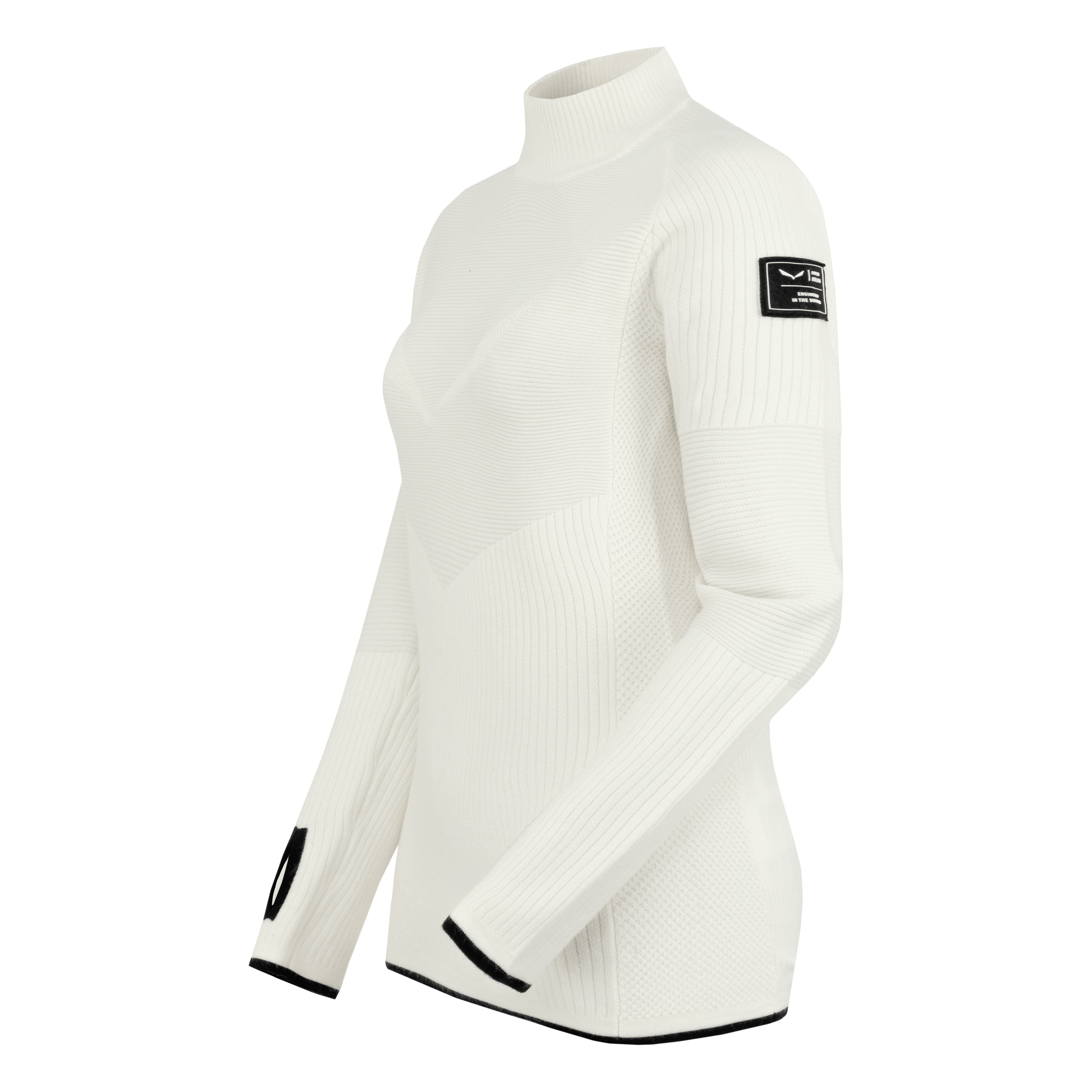 Fanes Engineered Merino Logo Pullover Women perspective_view image