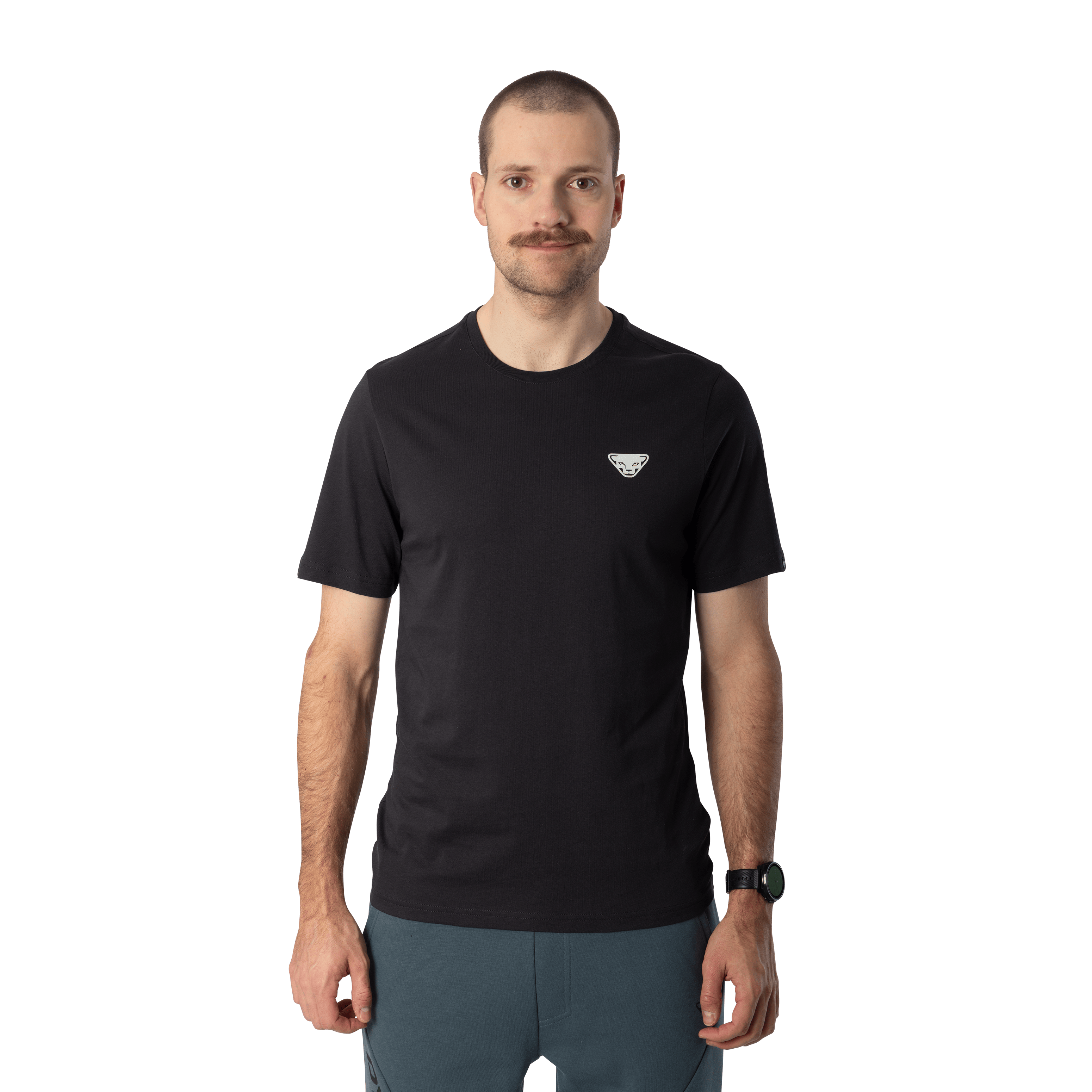 T-shirt in cotone con grafica sul retro uomo hover image