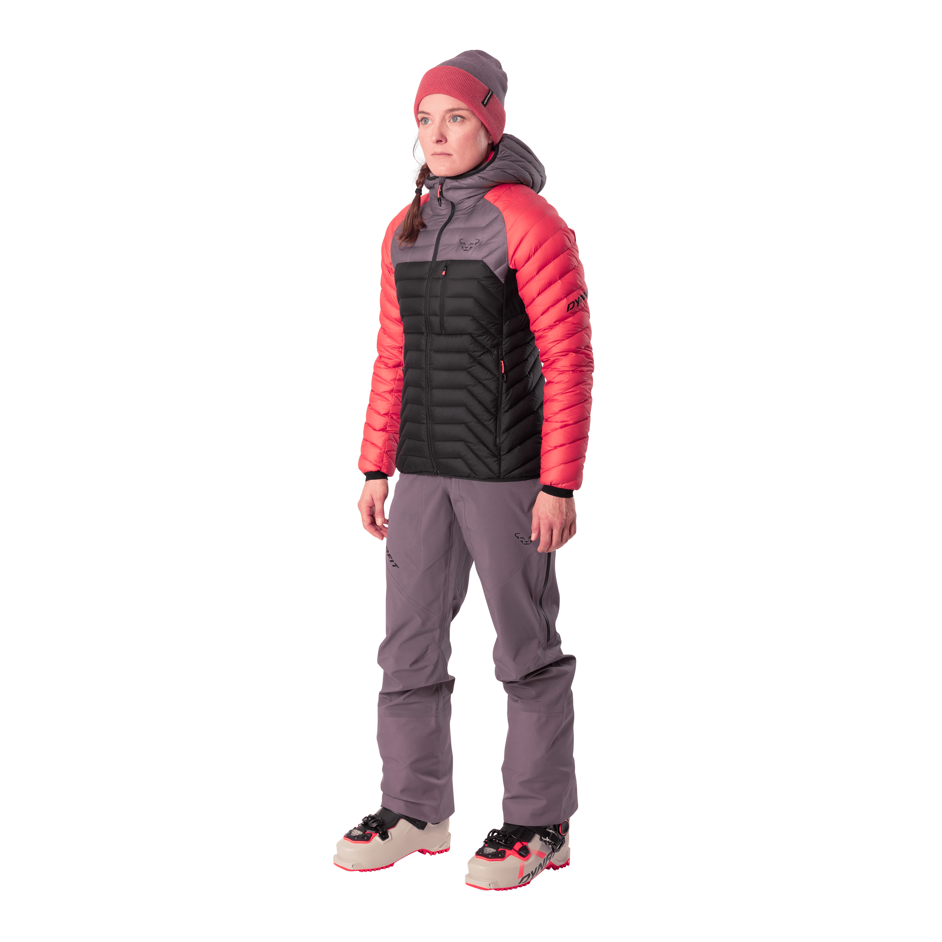 Radical RDS Down Hooded Jacket Women on_body image