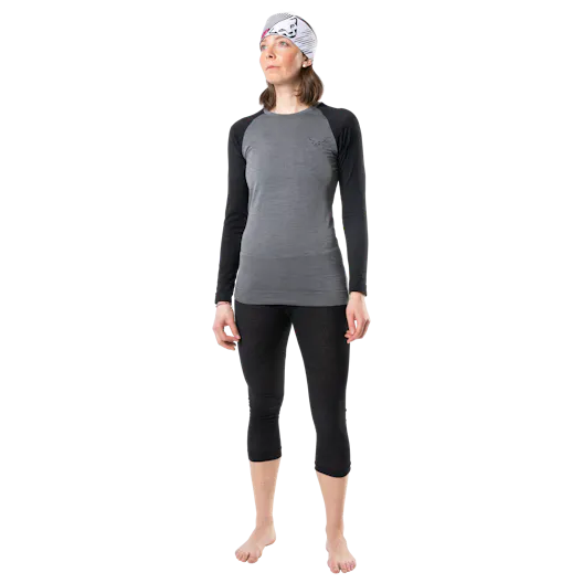 Tour Light Merino Long Sleeve Shirt Women on_body image