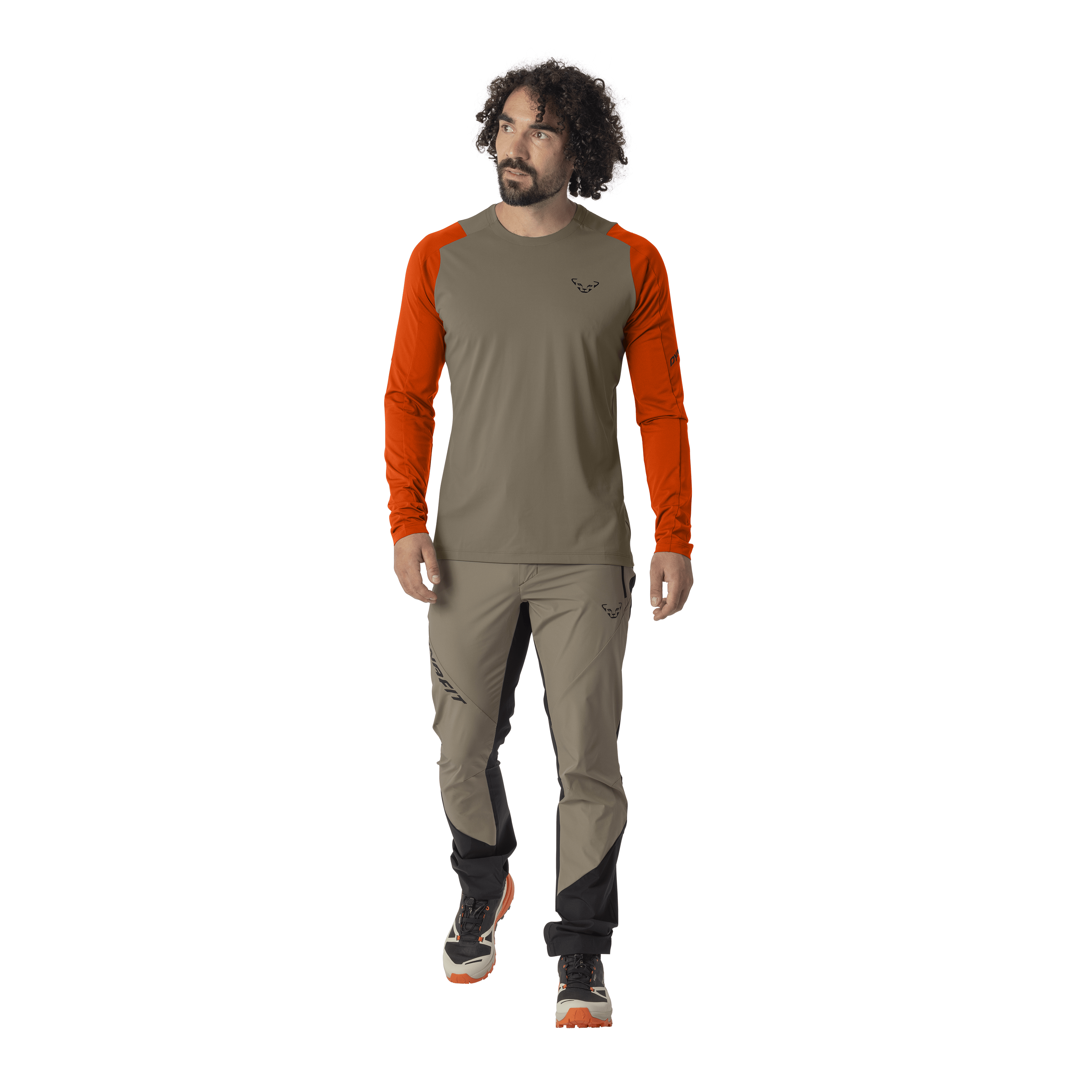 T-shirt manches longues Transalper hommes  on_body image