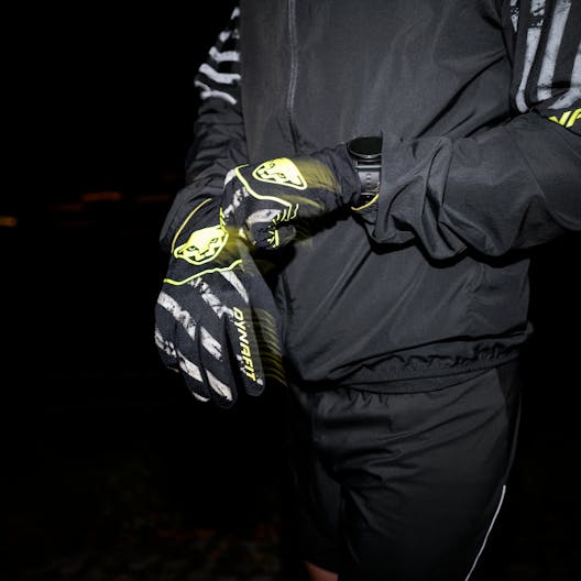 Trail Reflective Gloves action_shot image