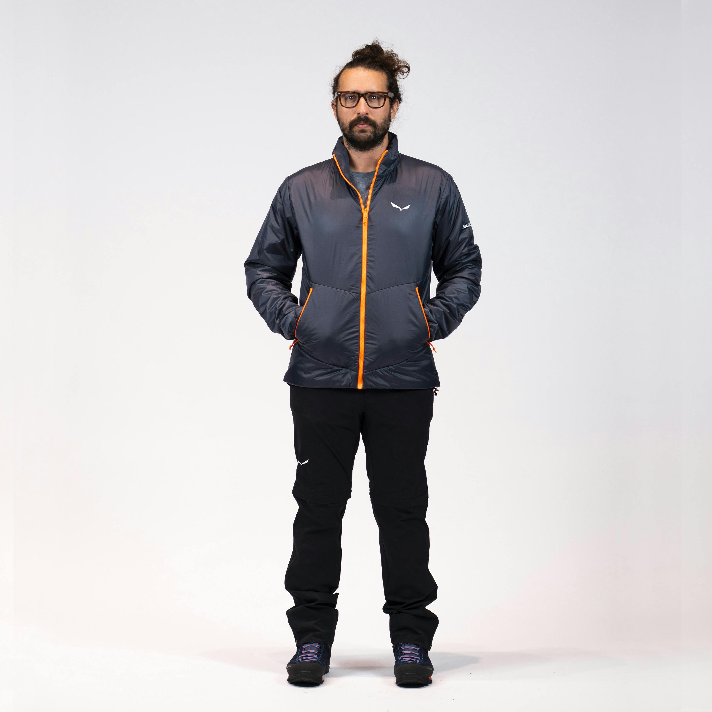 Puez 3 Tirolwool zip-in Jacke Herren on_body image