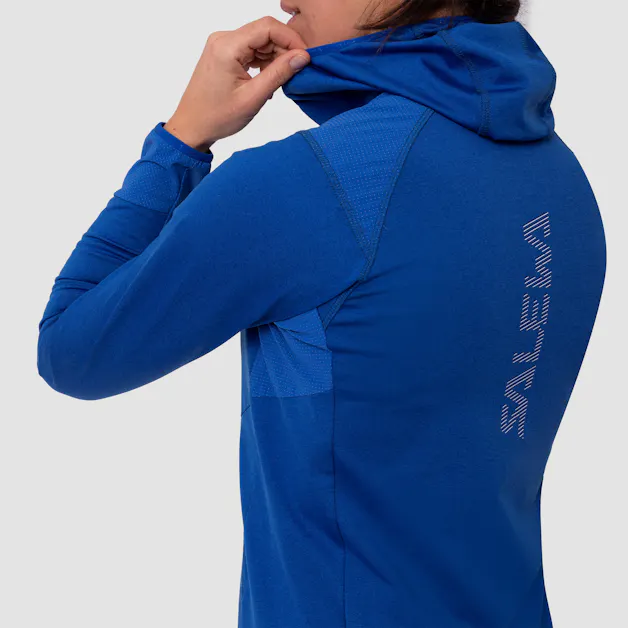 Agner Hybrid Polarlite Durastretch Sudadera con Capucha Mujer tech_detail image