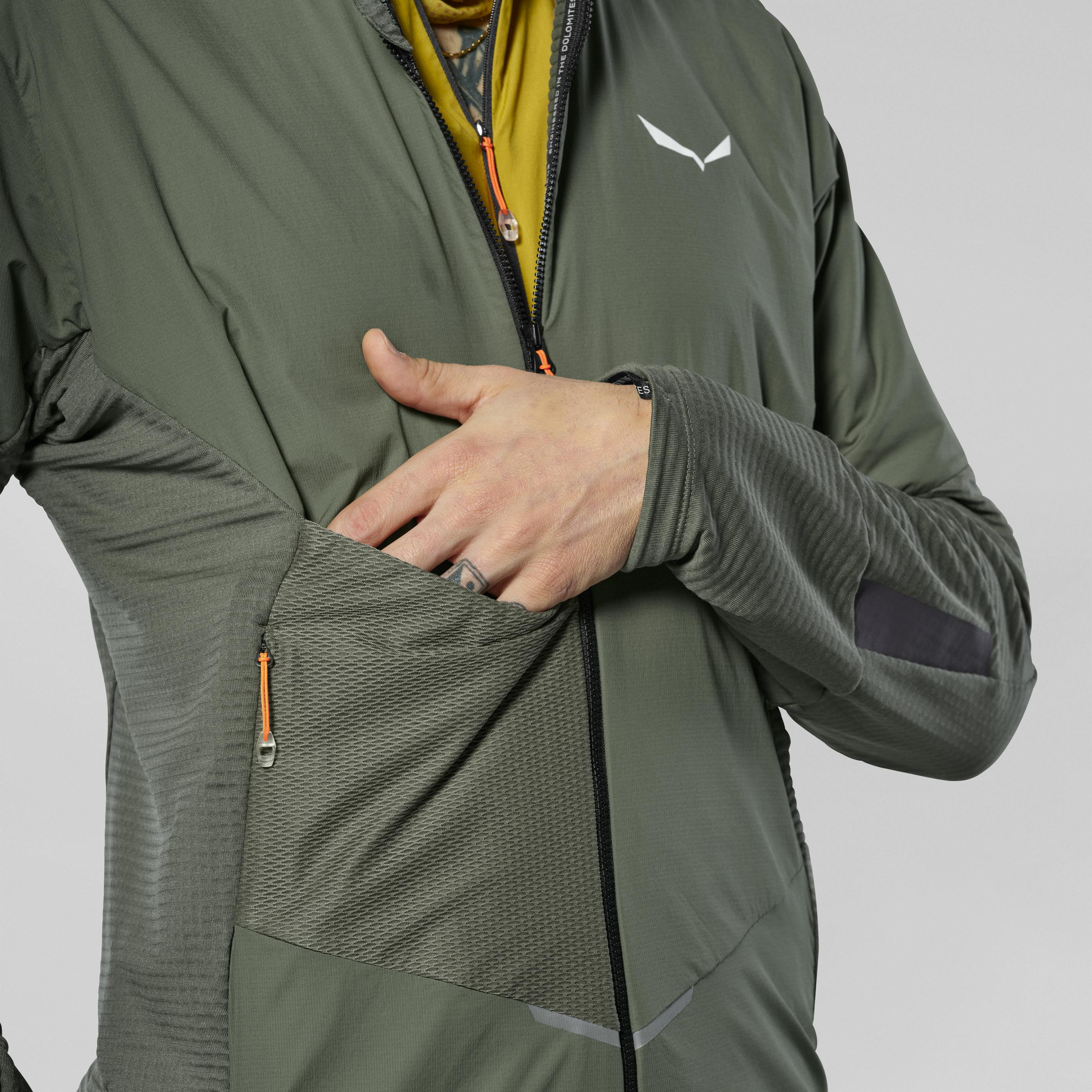 Pedroc Wind Pile con Cappuccio Uomo tech_detail image