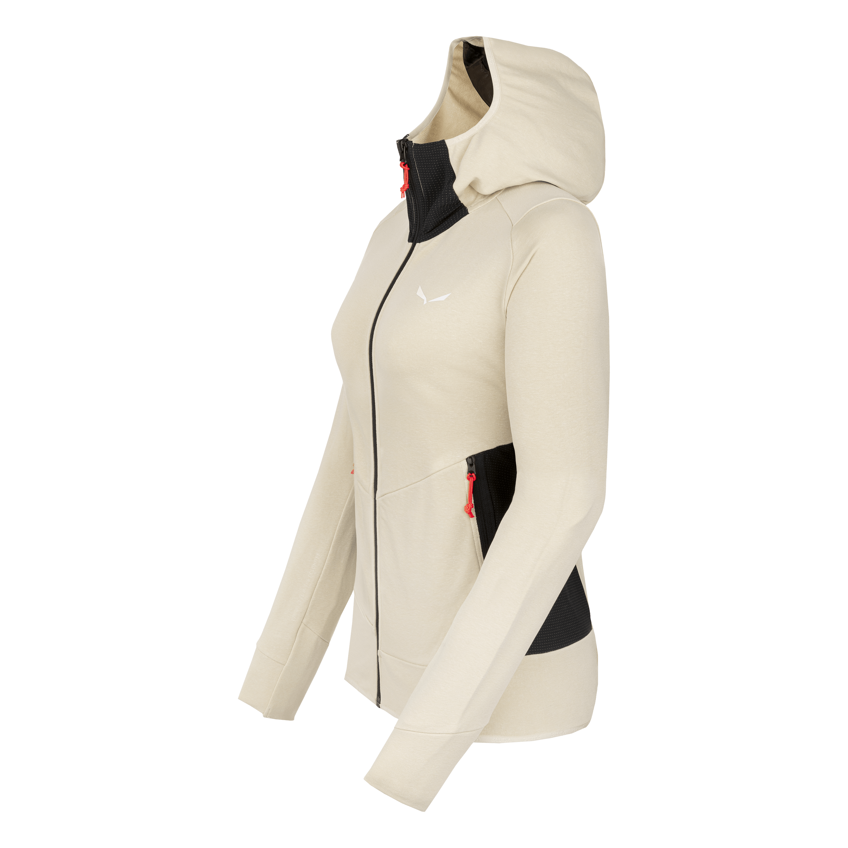 Lavaredo Hemp Sweat Zippé À Capuche Femme perspective_view image