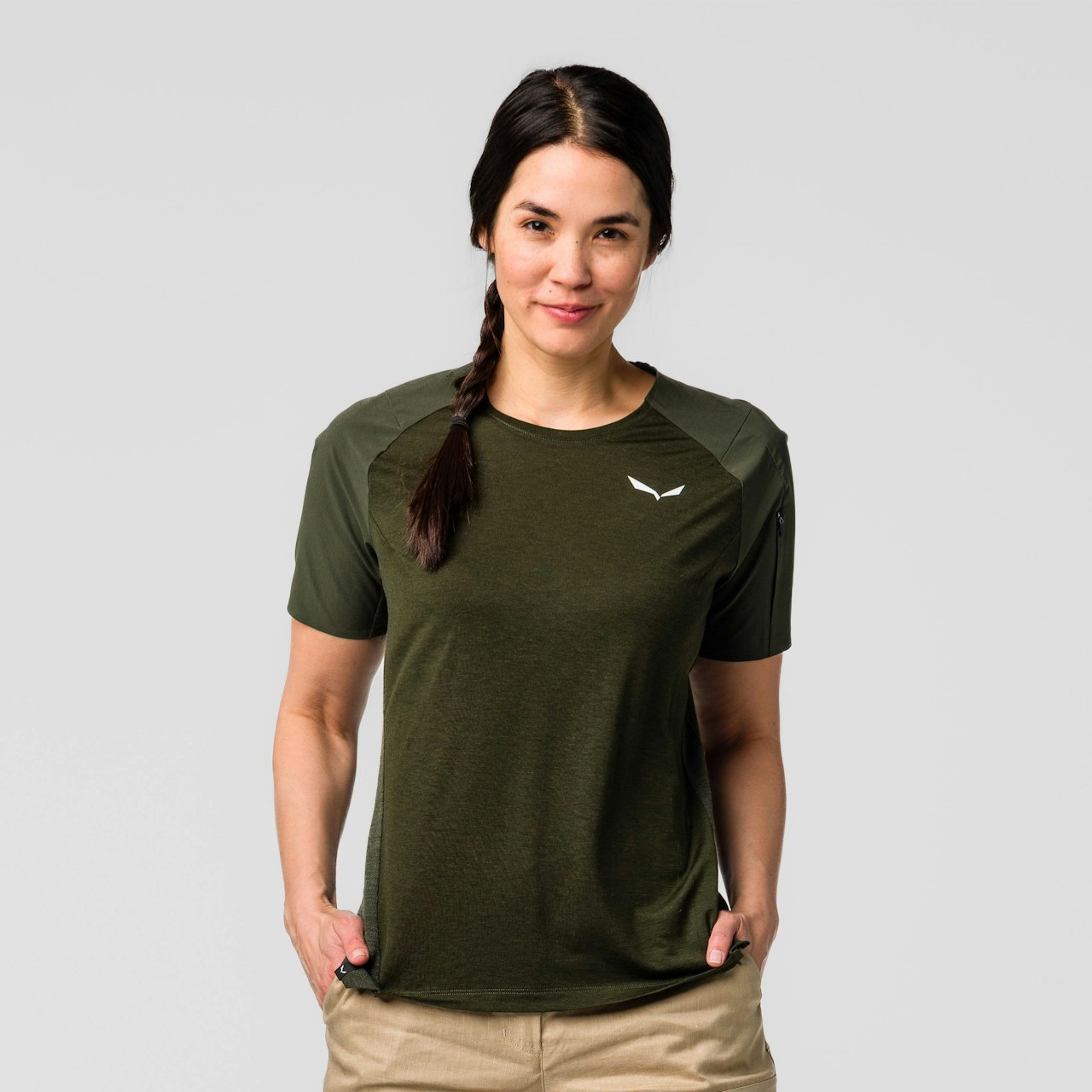 Puez Merino Hybrid T-Shirt Women