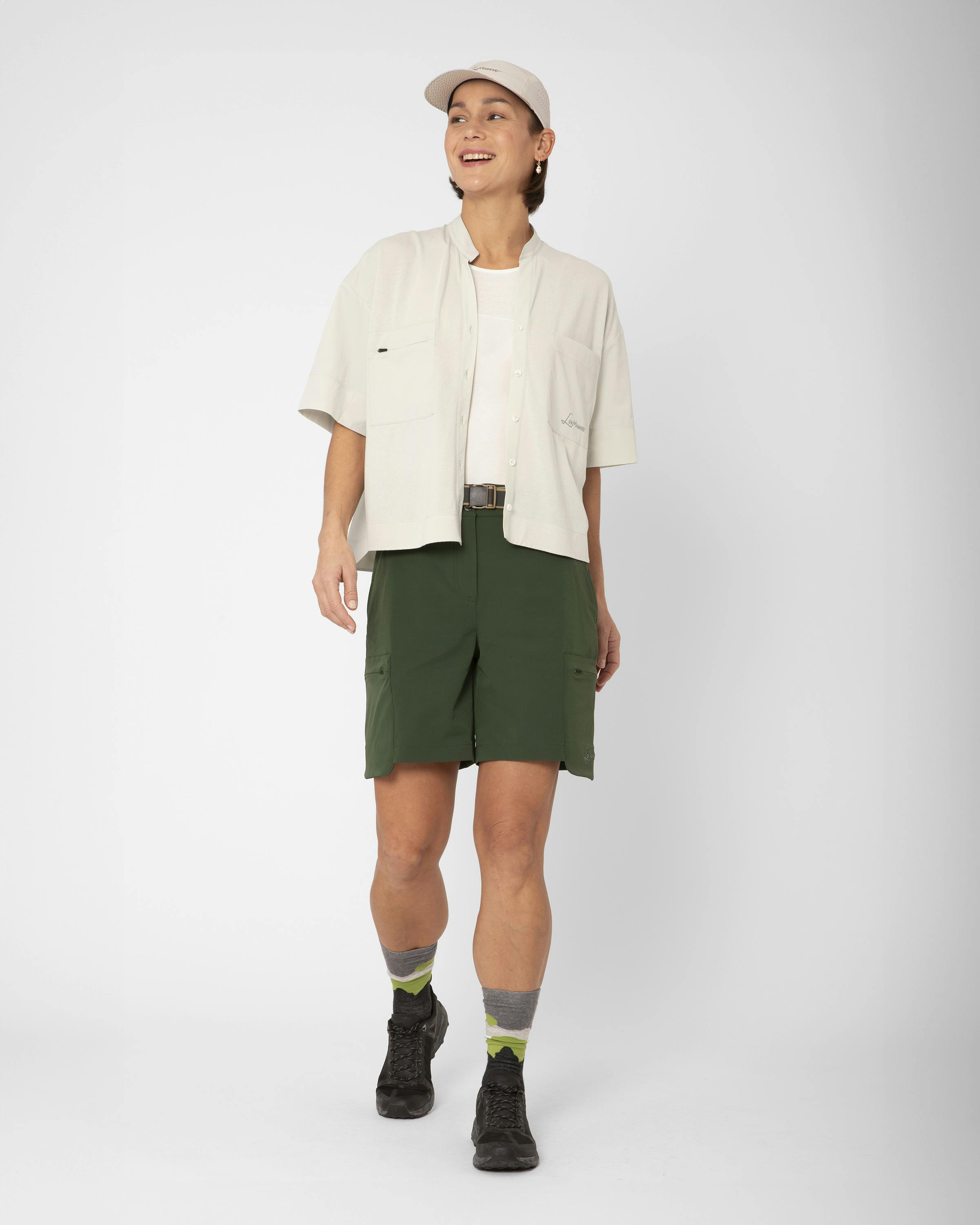 Serena Travel Shorts  perspective_view image