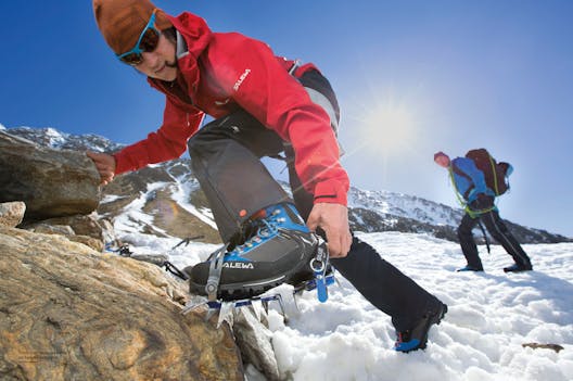 Alpinist Combi Crampons action_shot image
