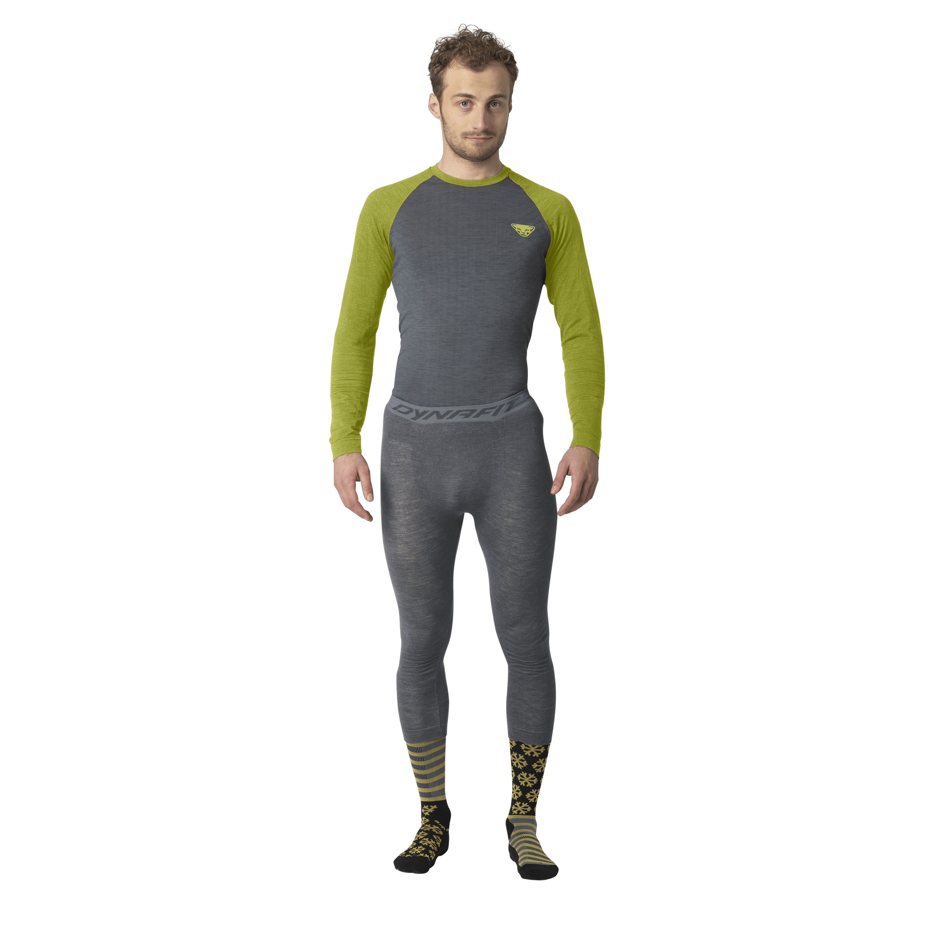 Pull manches longues Tour Light Merino hommes on_body image