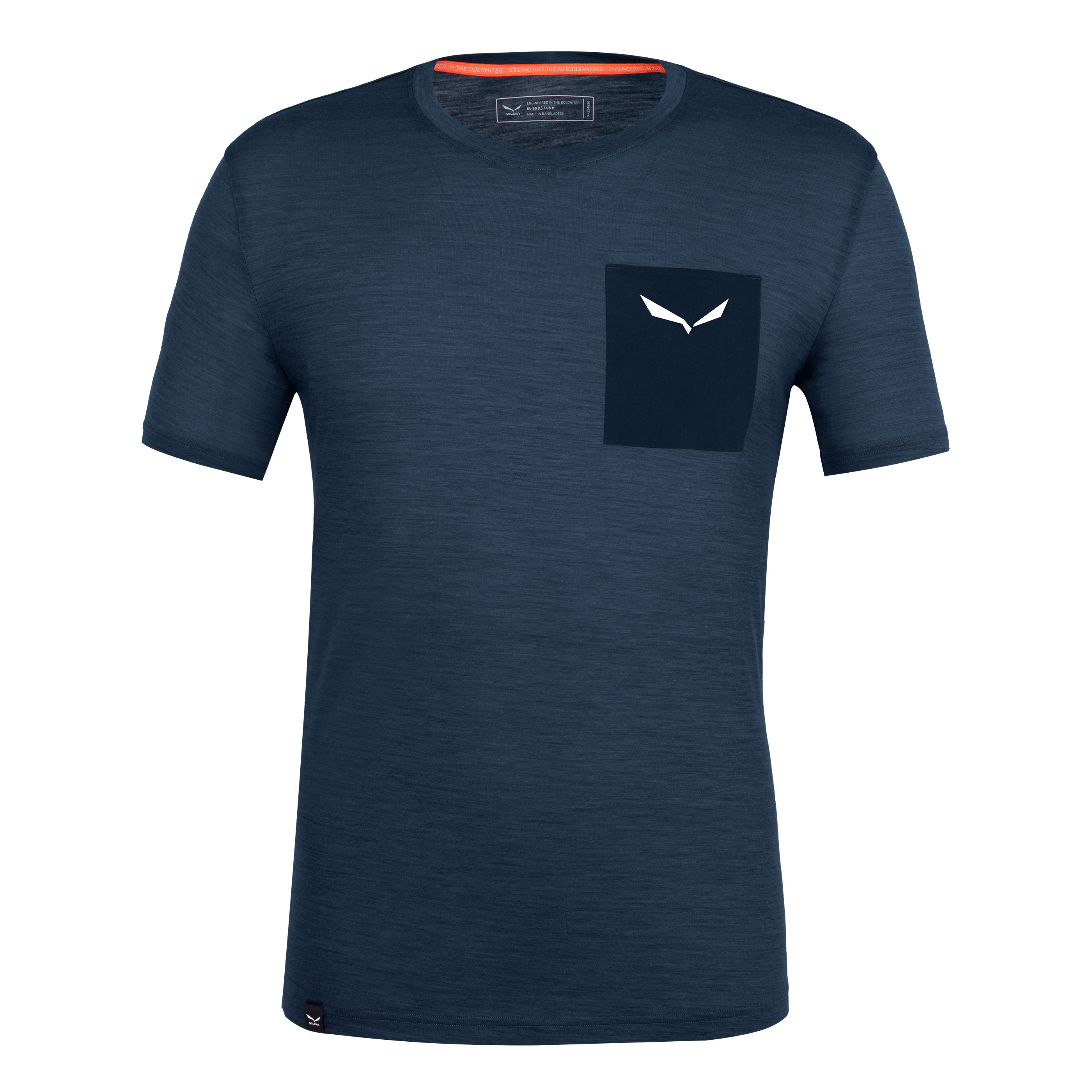 Pure Logo Pocket Merino T-Shirt Herren still image