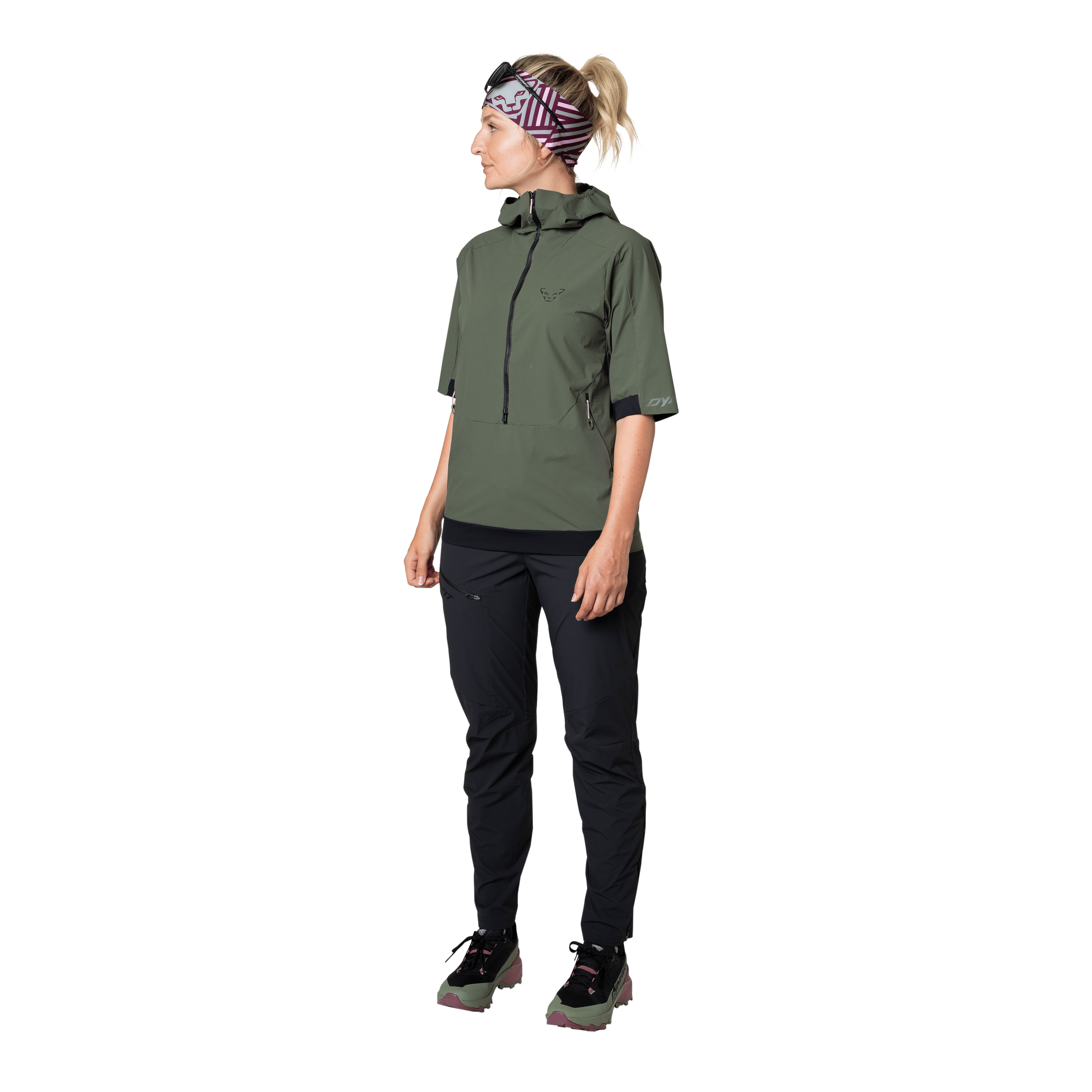 Transalper Dynastretch Anorak Damen on_body image