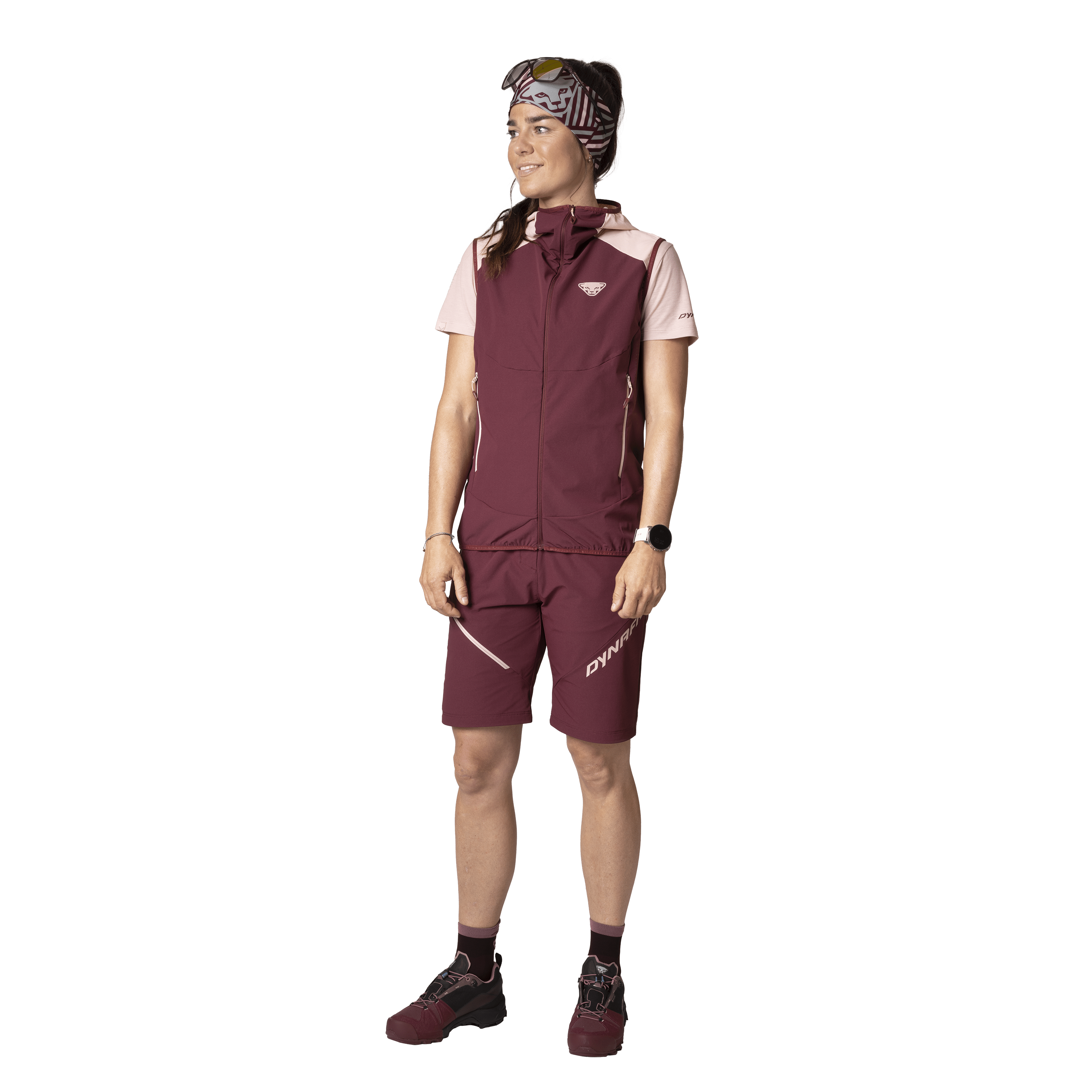 Transalper Dynastretch Vest W on_body image