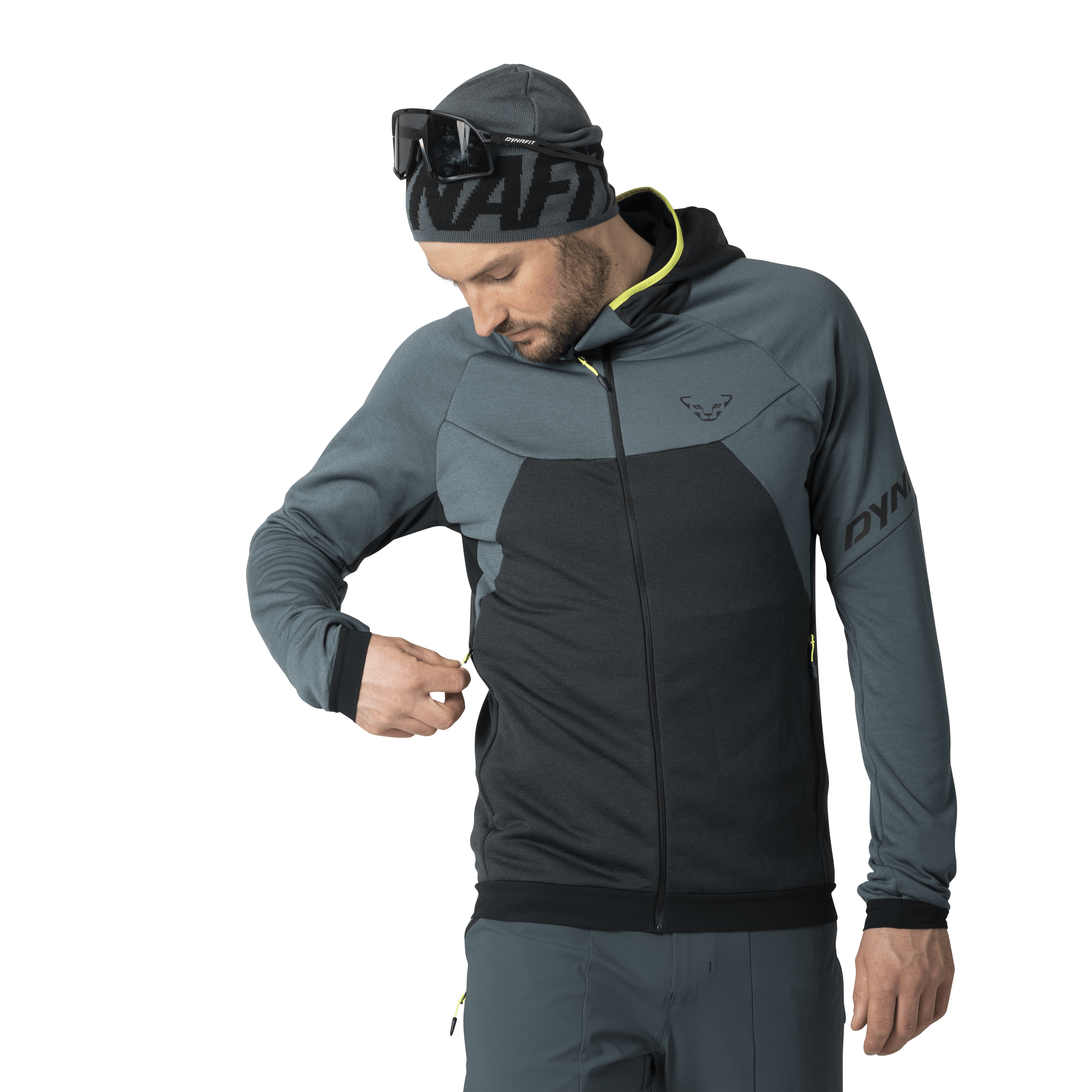 Tour Wool Thermal giacca con cappuccio uomo hover image