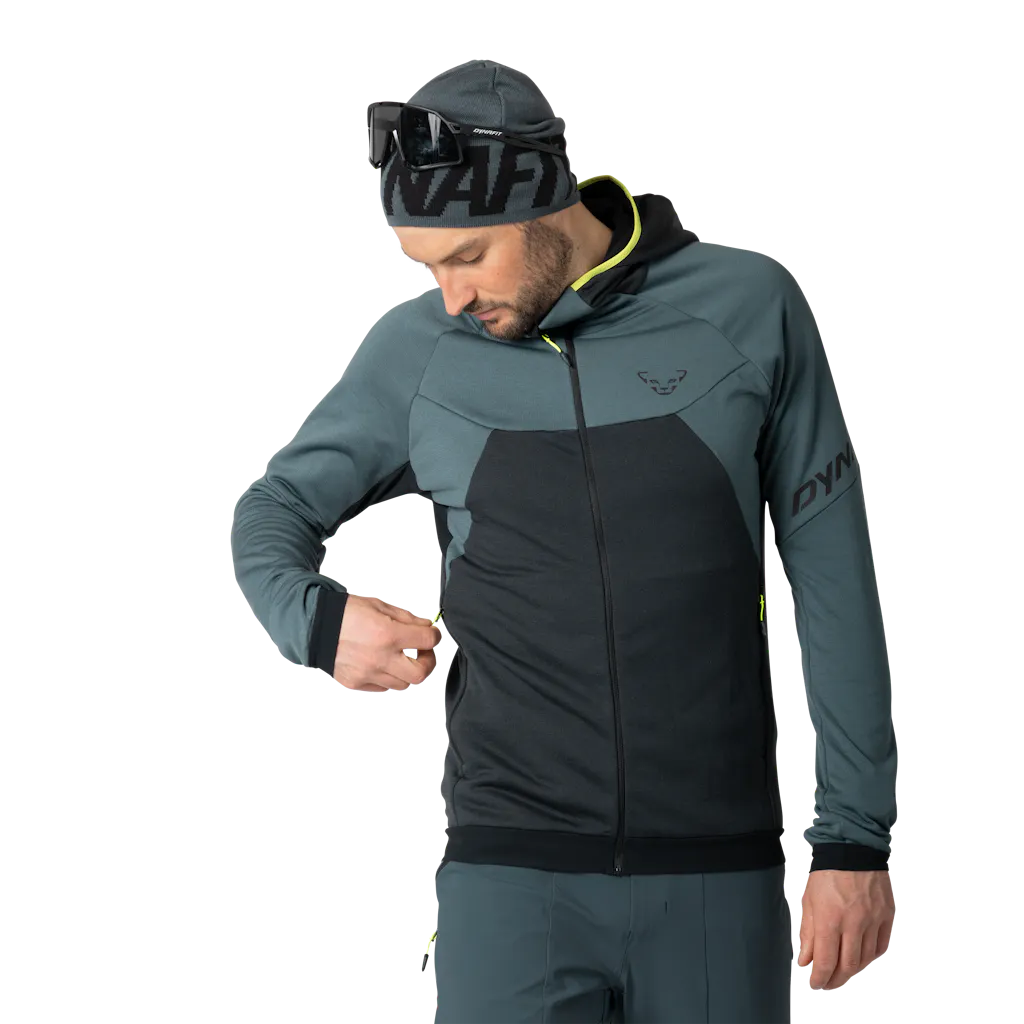 DYNAFIT - Tour Wool Thermal Kapuzenjacke Herren - Grau (Gr.: XXL)