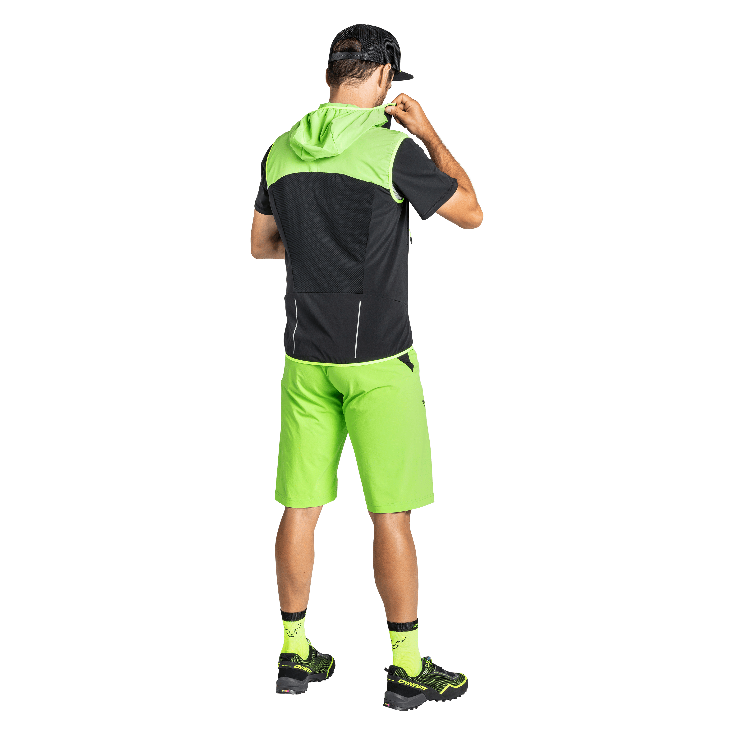 Transalper Hybrid Shorts M on_body image