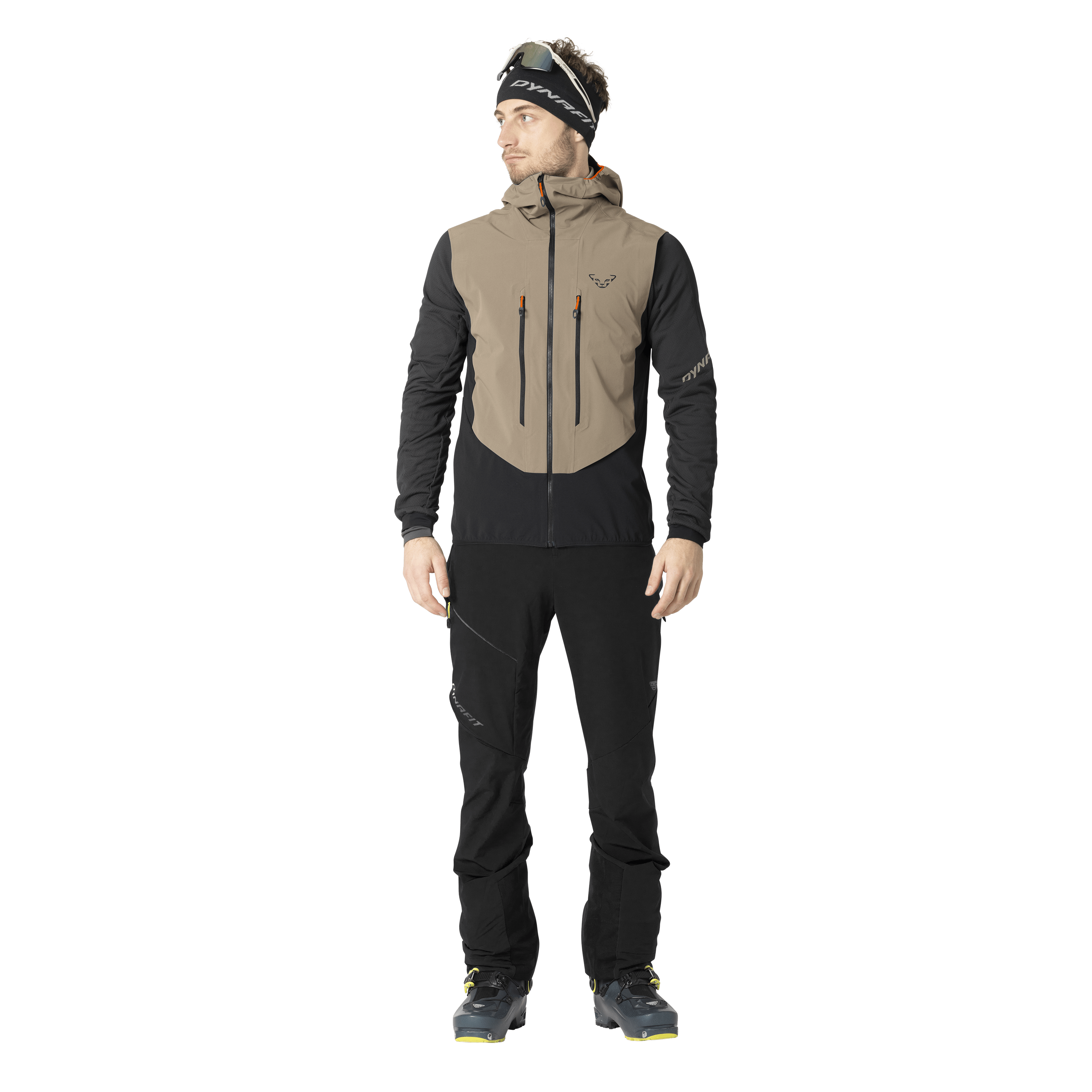 Blacklight Softshell Weste Herren on_body image