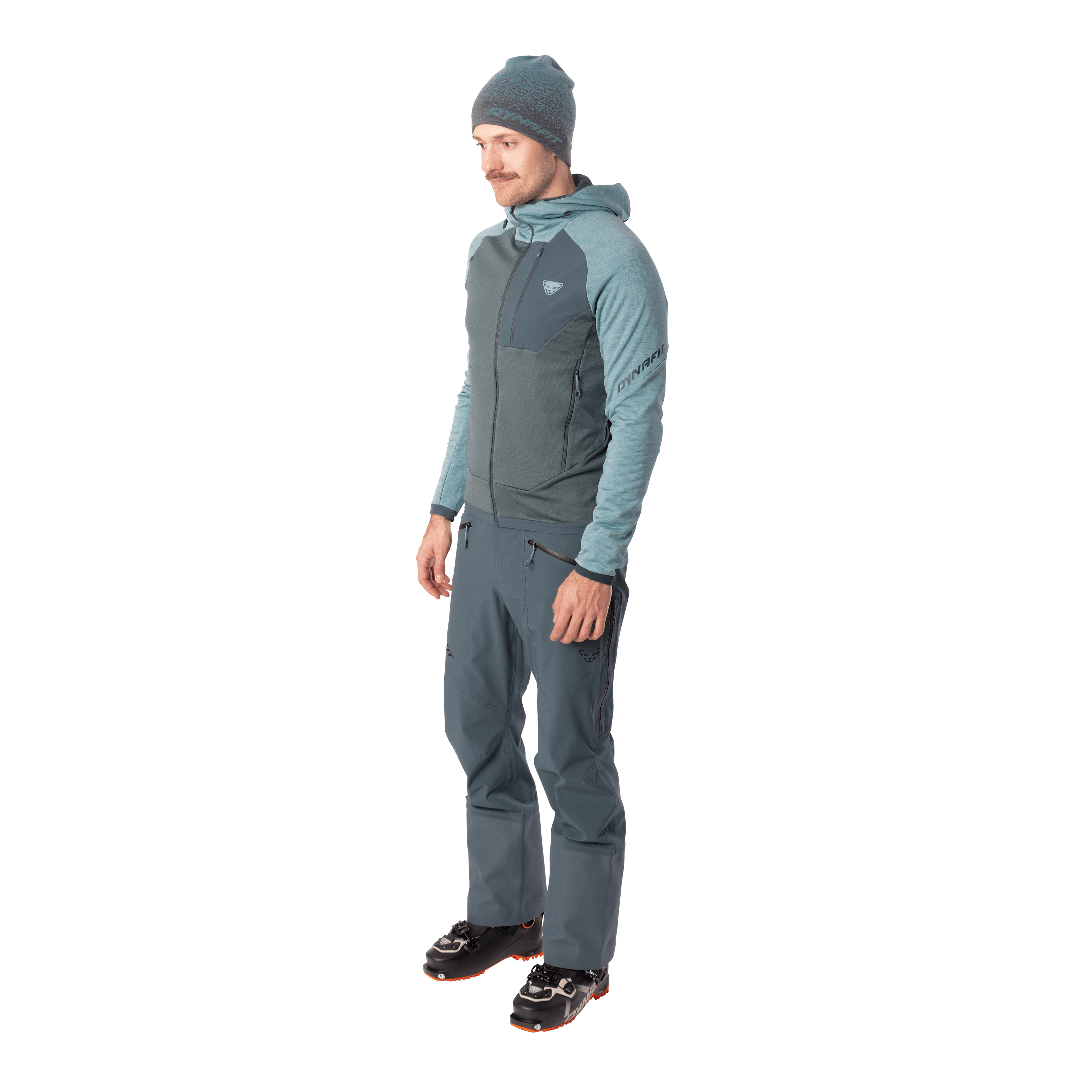 Radical Wool Hooded Jacket Men on_body image