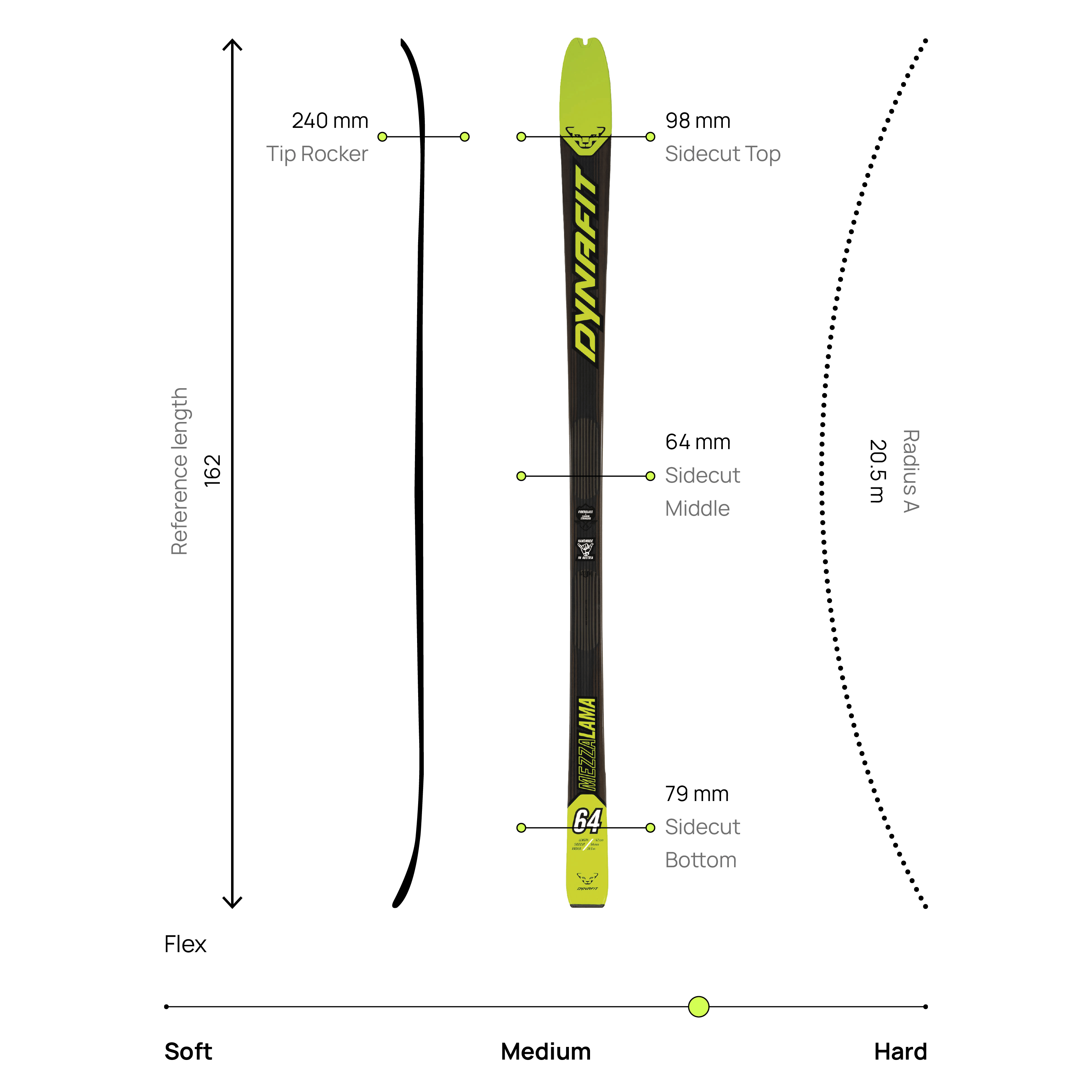 Mezzalama Touring Ski Unisex action_shot image
