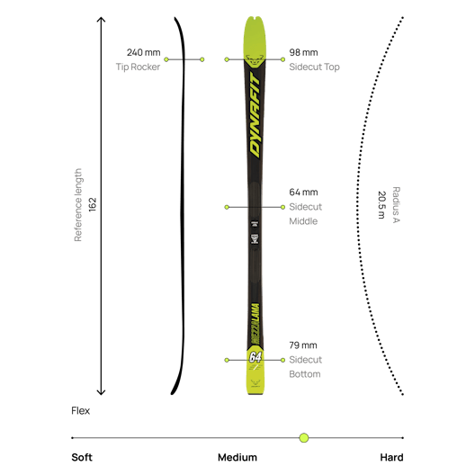 Mezzalama Touring Ski Unisex action_shot image