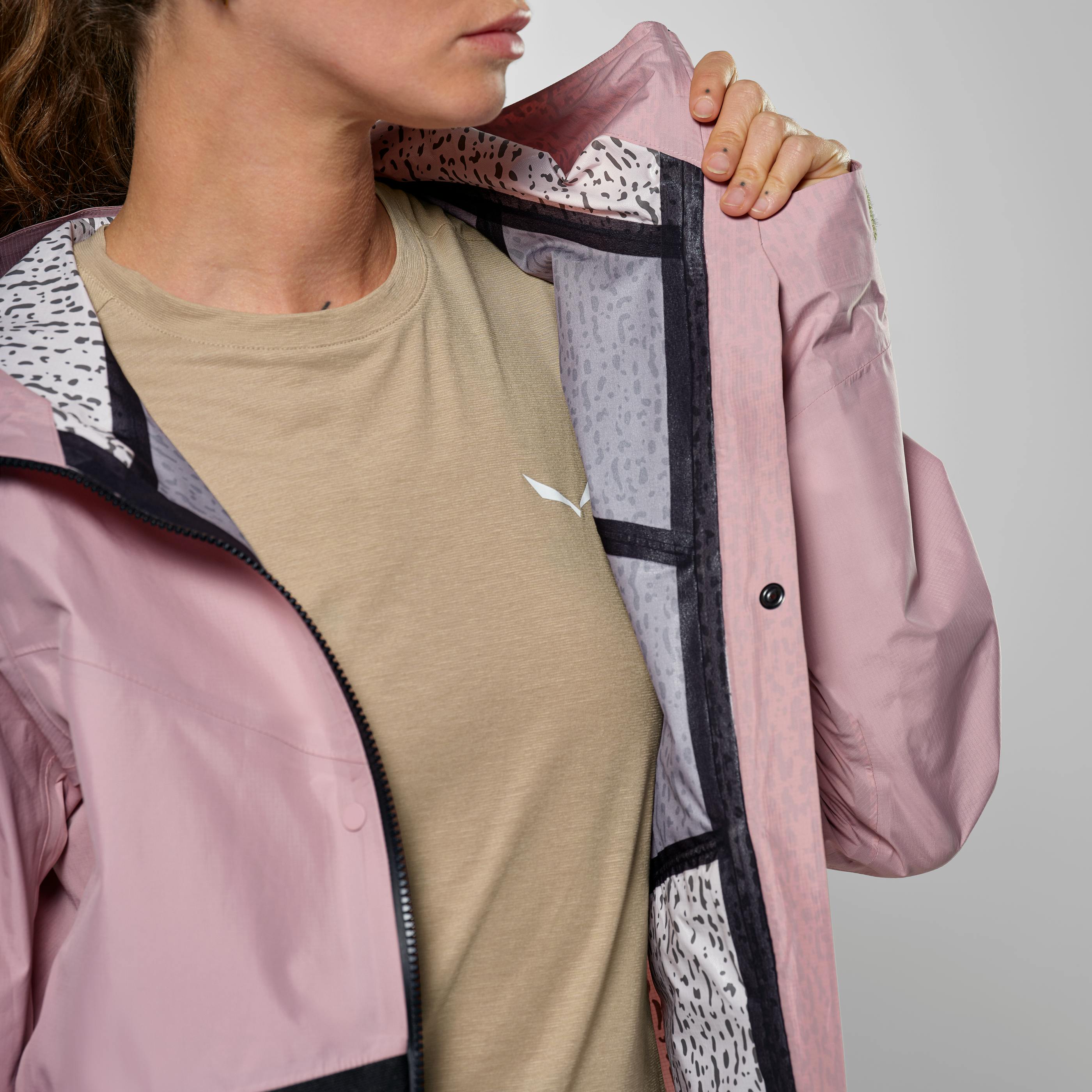 Puez Powertex Hybrid Jacke Damen tech_detail image