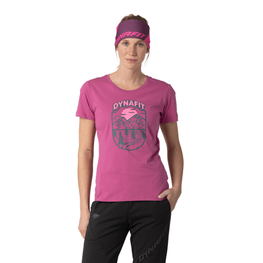 Graphic Cotton T-Shirt Damen hover image