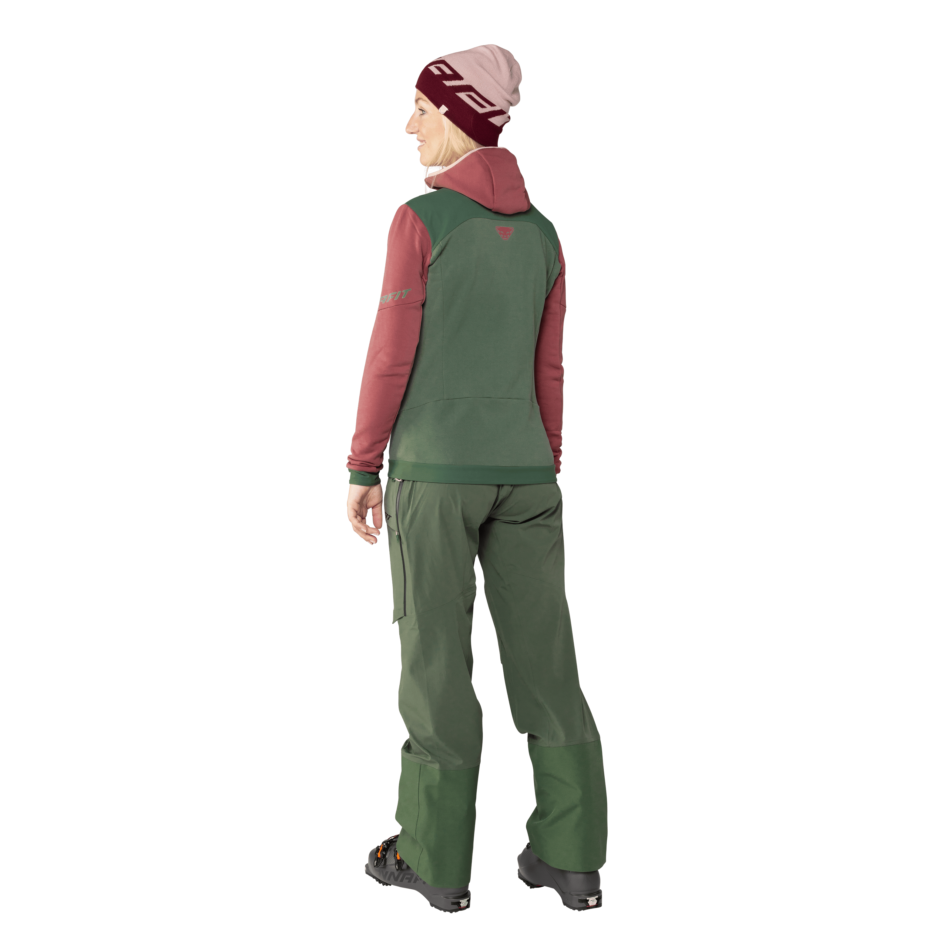 Tigard Polartec Kapuzenjacke Damen perspective_view image