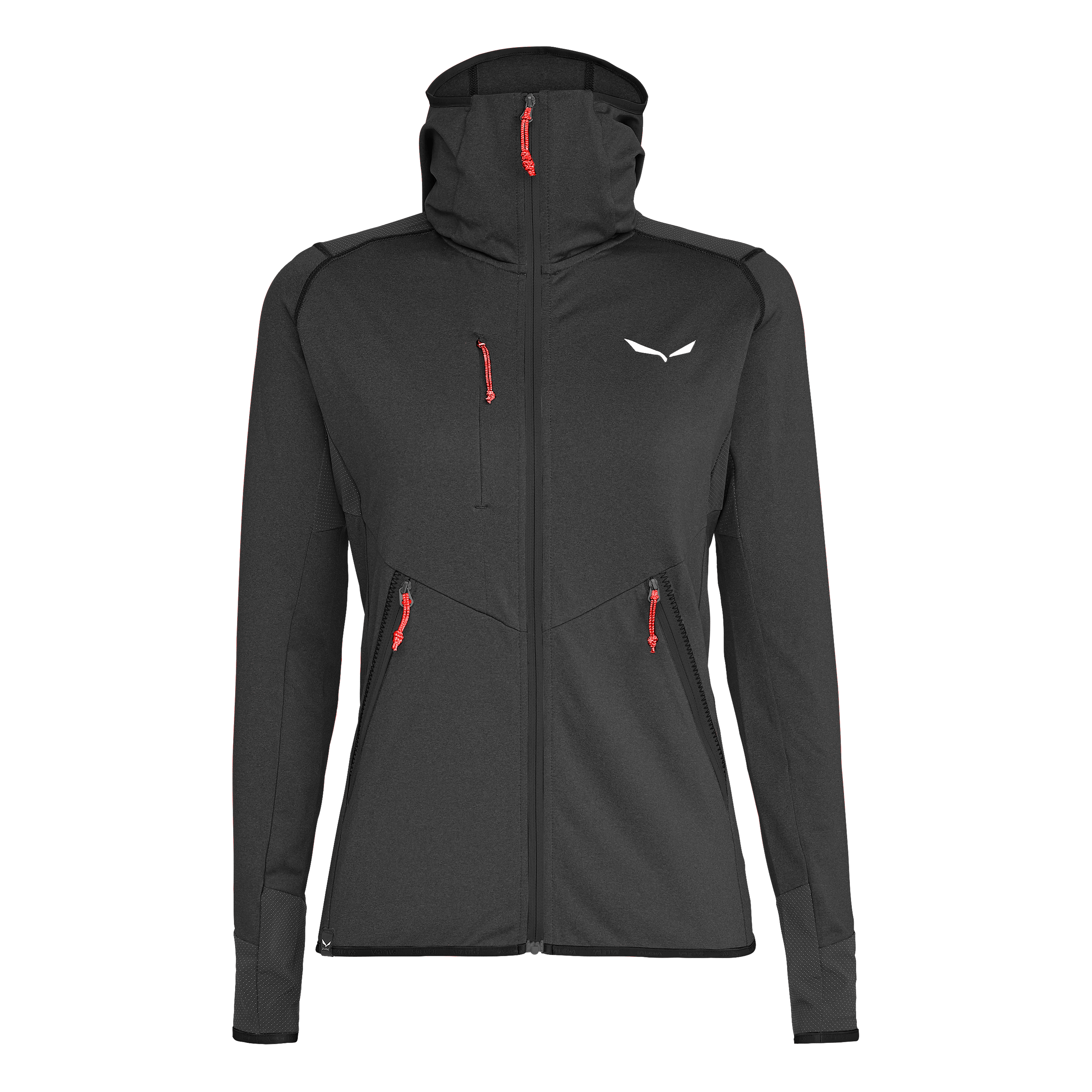 Agner Hybrid Polarlite Durastretch Women's Hooded Jacket Salewa