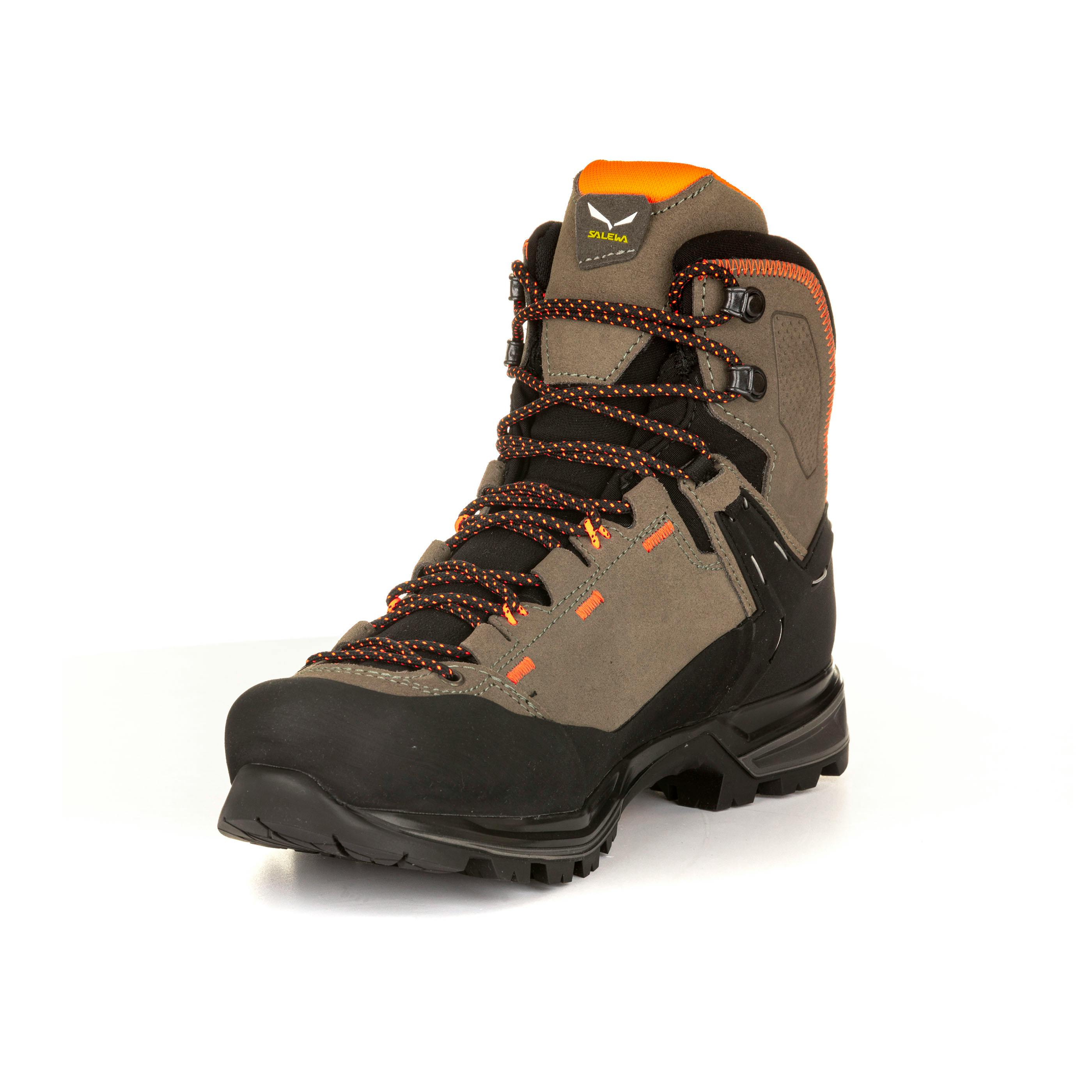 Salewa Mountain Trainer 2 Mens Walnut Leather Approach Hiking Shoes 8.5 Gorpcore salewa-mountain-trainer-2-  main image 3