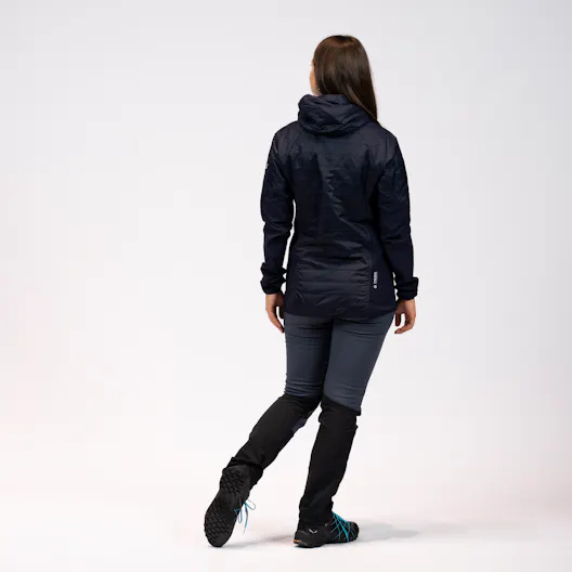 Croda TirolWool® Responsive Veste Hybrid Femme on_body image