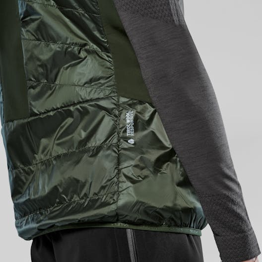 Ortles Hybrid TirolWool® Responsive Weste Herren tech_detail image
