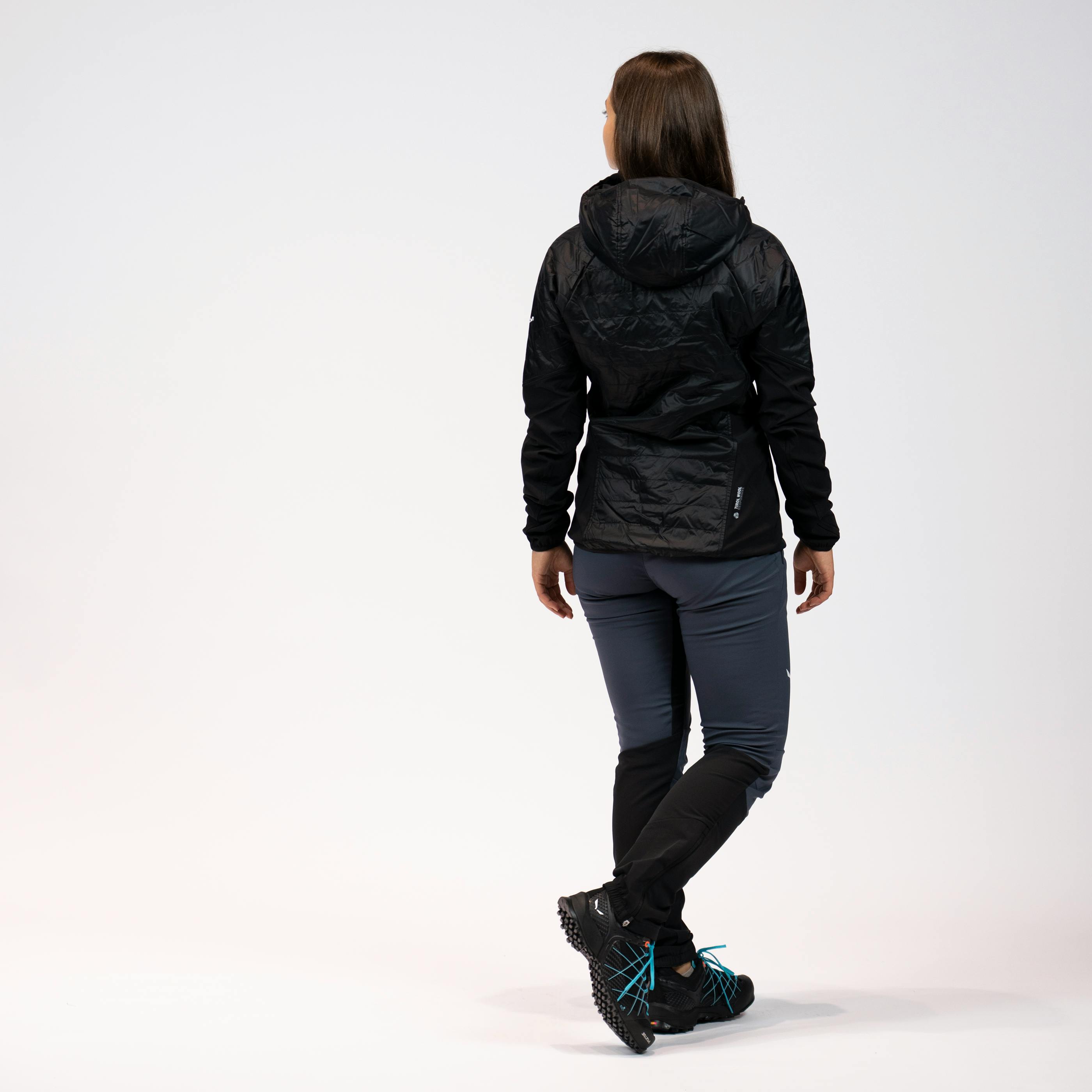 Croda TirolWool® Responsive Hybrid Jacke Damen on_body image