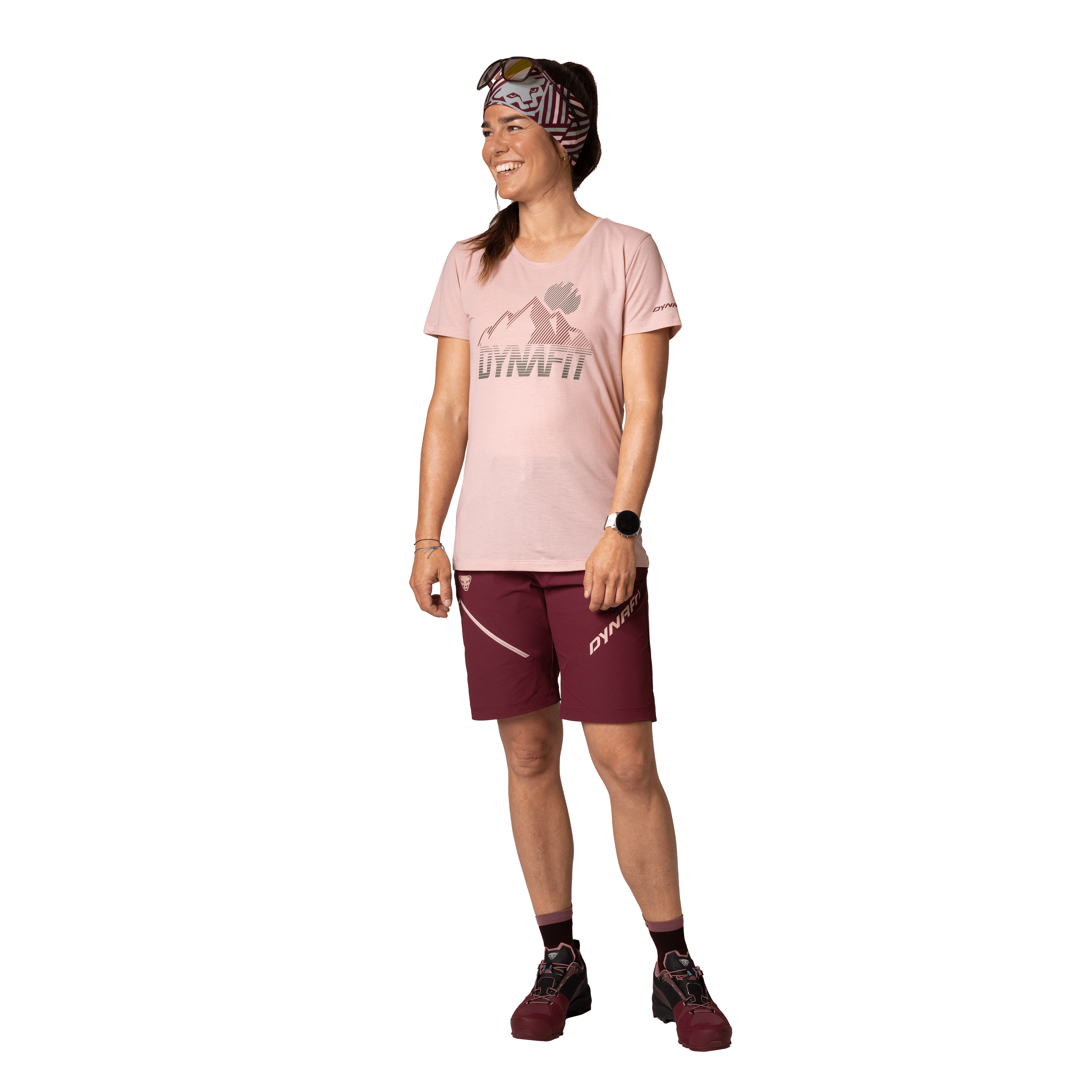 Transalper Graphic Shirt donna on_body image