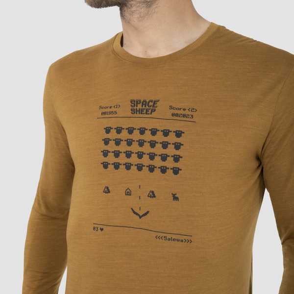 Pure Space Game Merino T-Shirt Men