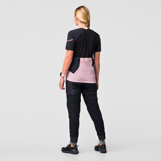 Vento Merino Half Zip T-Shirt Women on_body image