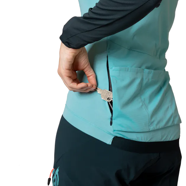Ride Light Full Zip maglia a maniche lunghe donna tech_detail image
