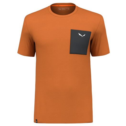 Pure Logo Pocket Merino T-Shirt Herren still image