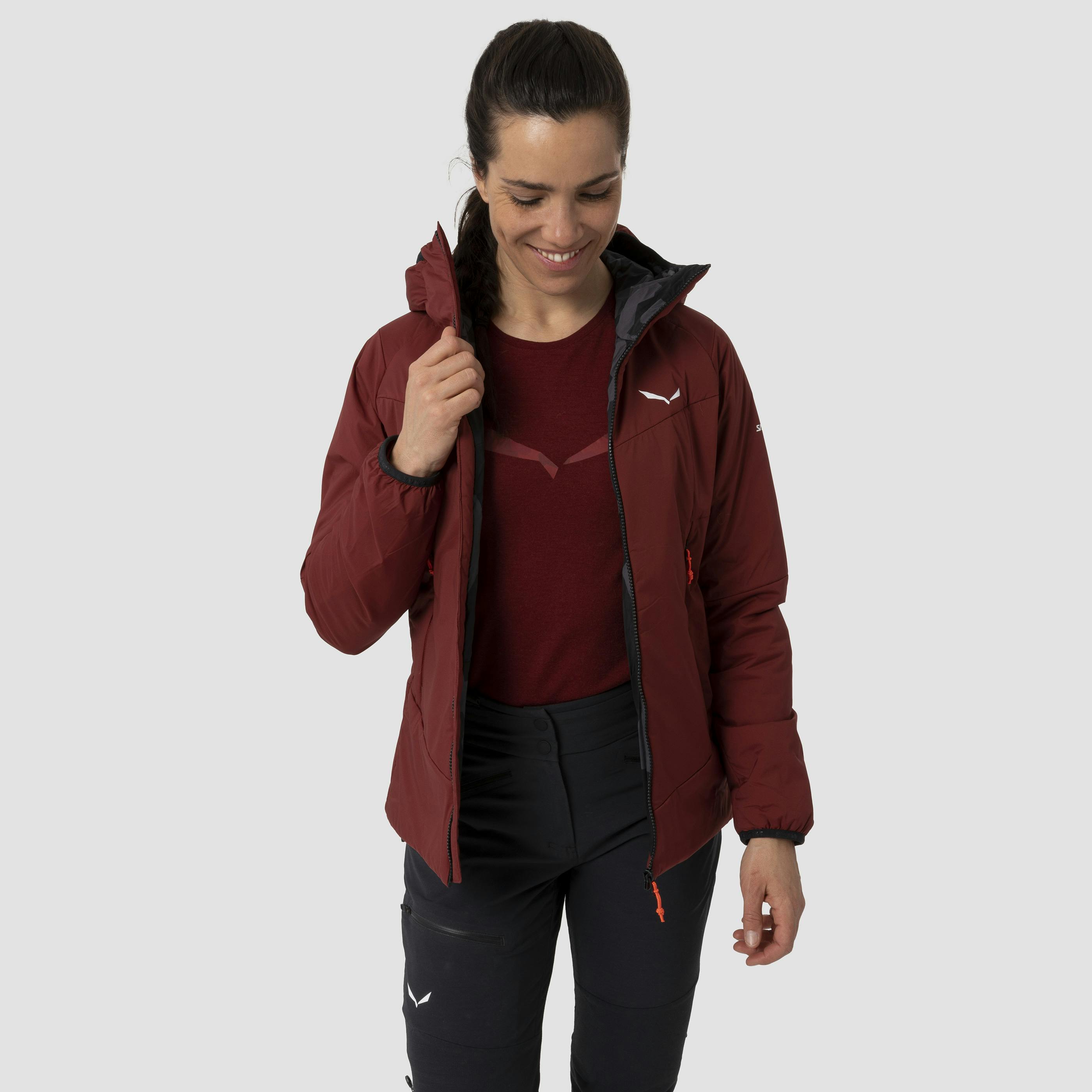 Ortles Tirolwool Responsive Stretch Giacca con Cappuccio Donna hover image