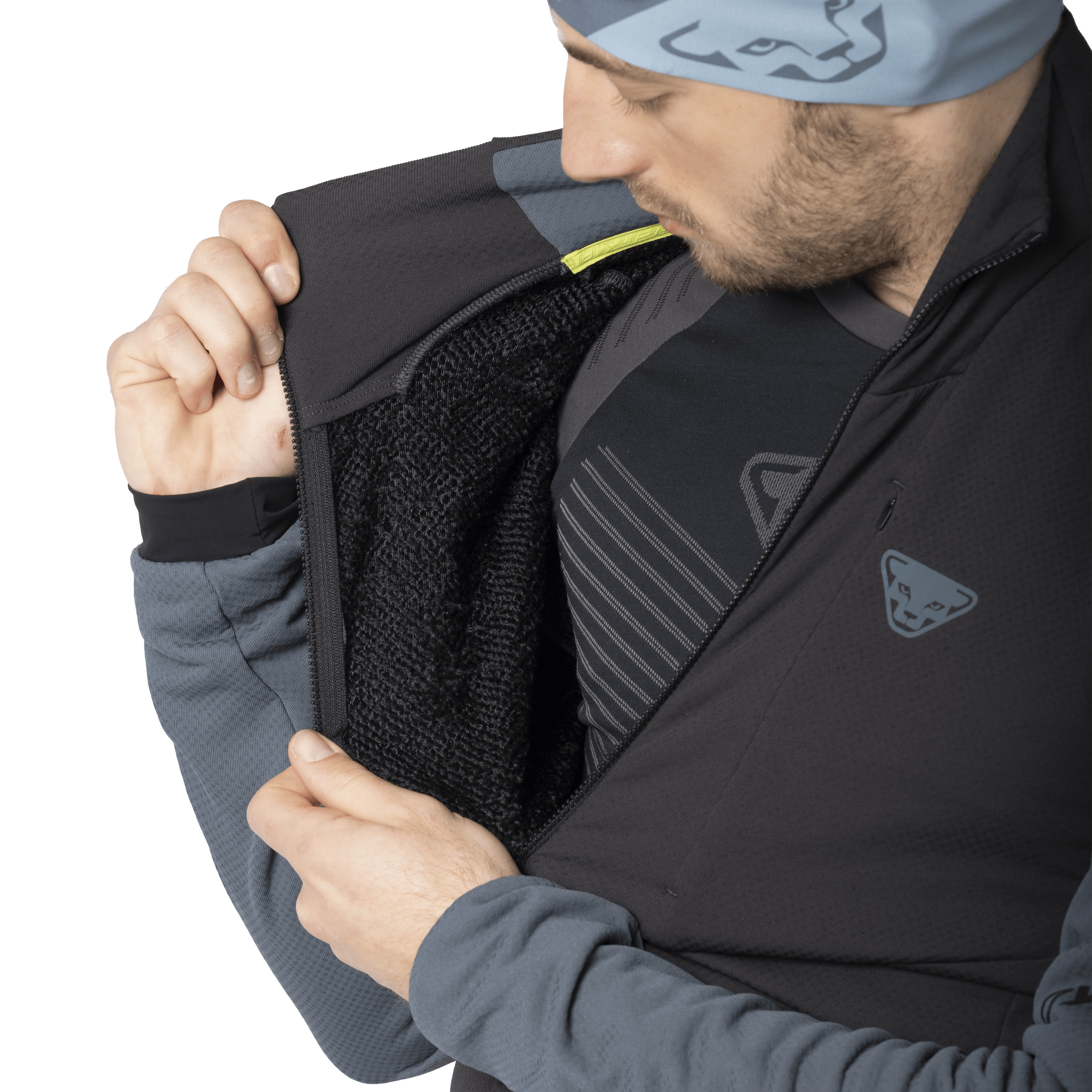 Blacklight Thermal 1/2 Zip Men tech_detail image