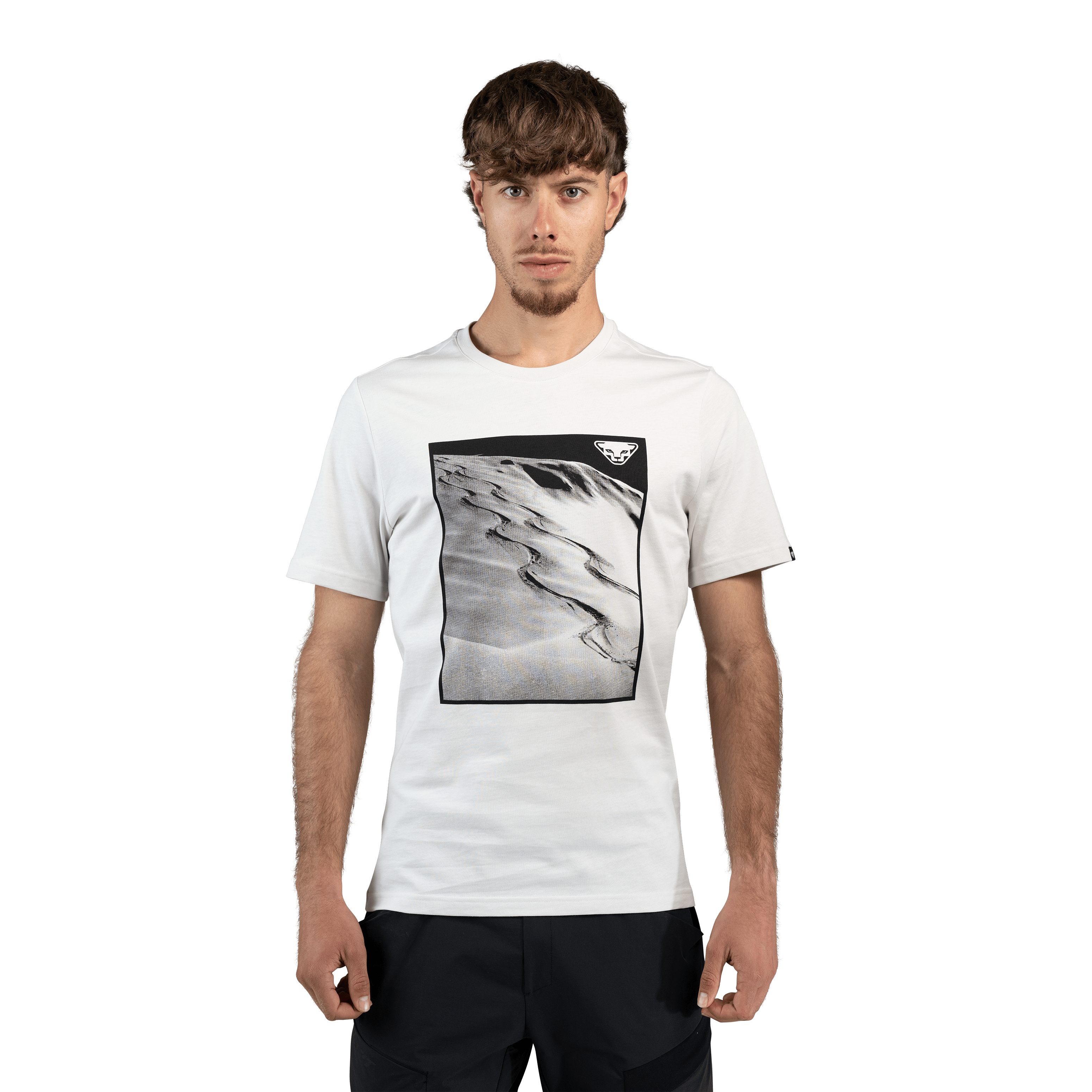 T-shirt grafica in cotone uomo hover image