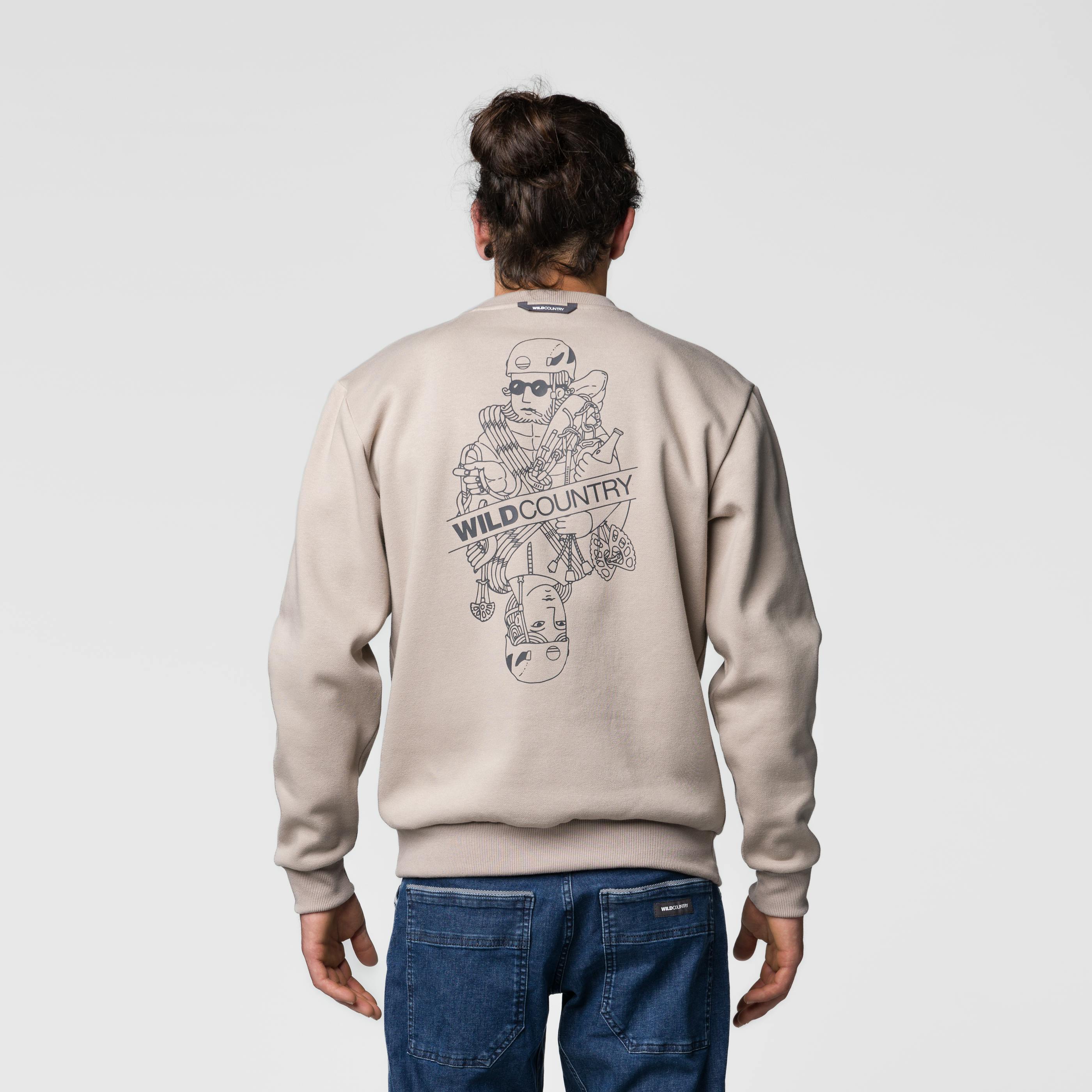 Spotter Unisex Sweater  on_body image